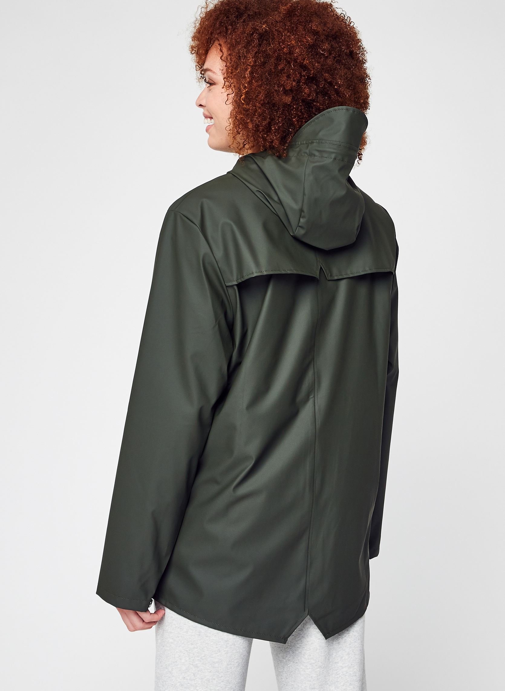 Regenjacken Jacket W3 - Unisexe grün Rains Regenjacken Jacket W3 - Unisexe grün GREEN