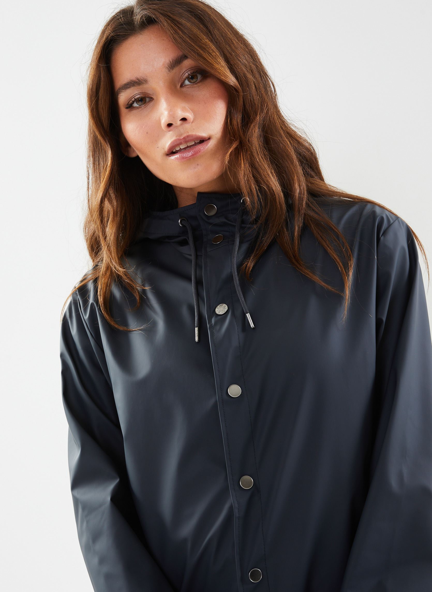 Vestes imperméable Jacket W3 - Unisexe bleu Rains Vestes imperméable Jacket W3 - Unisexe bleu NAVY