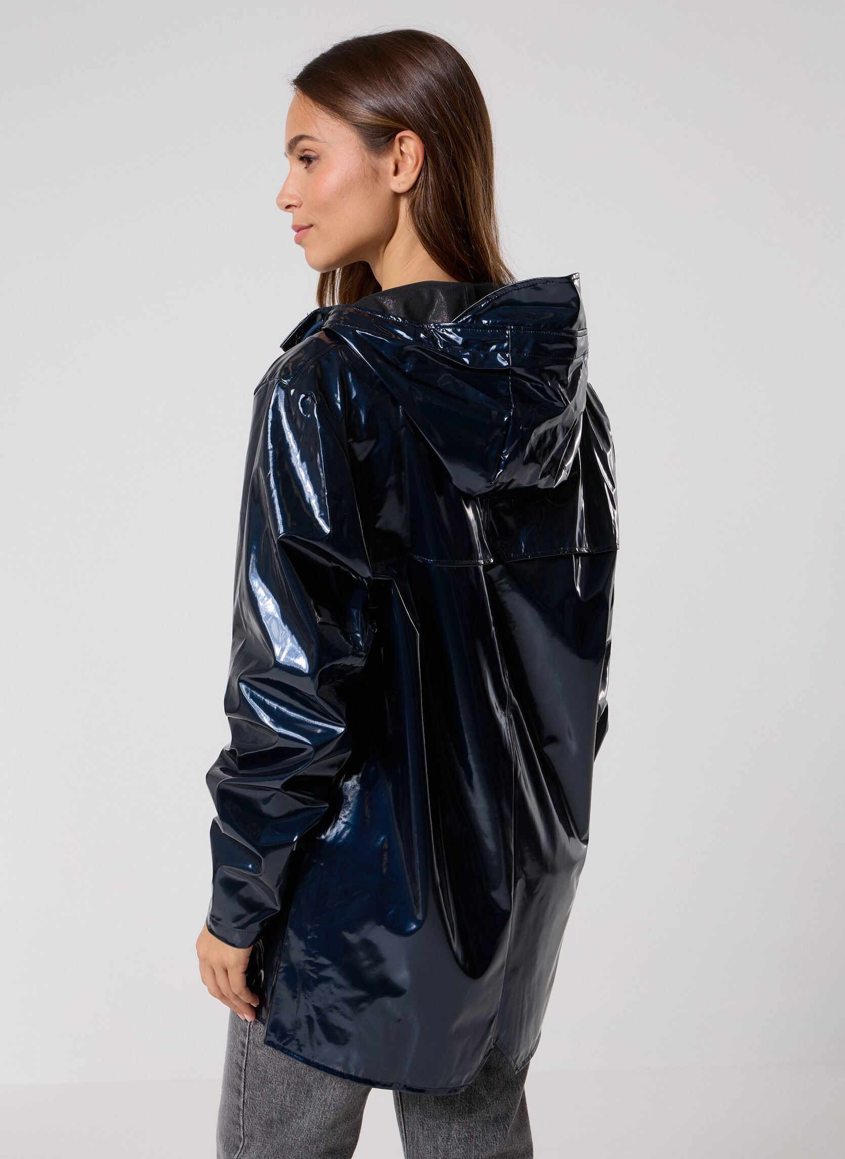 Regenjacken Jacket W3 - Unisexe damen blau Rains Regenjacken Jacket W3 - Unisexe damen blau SPILL