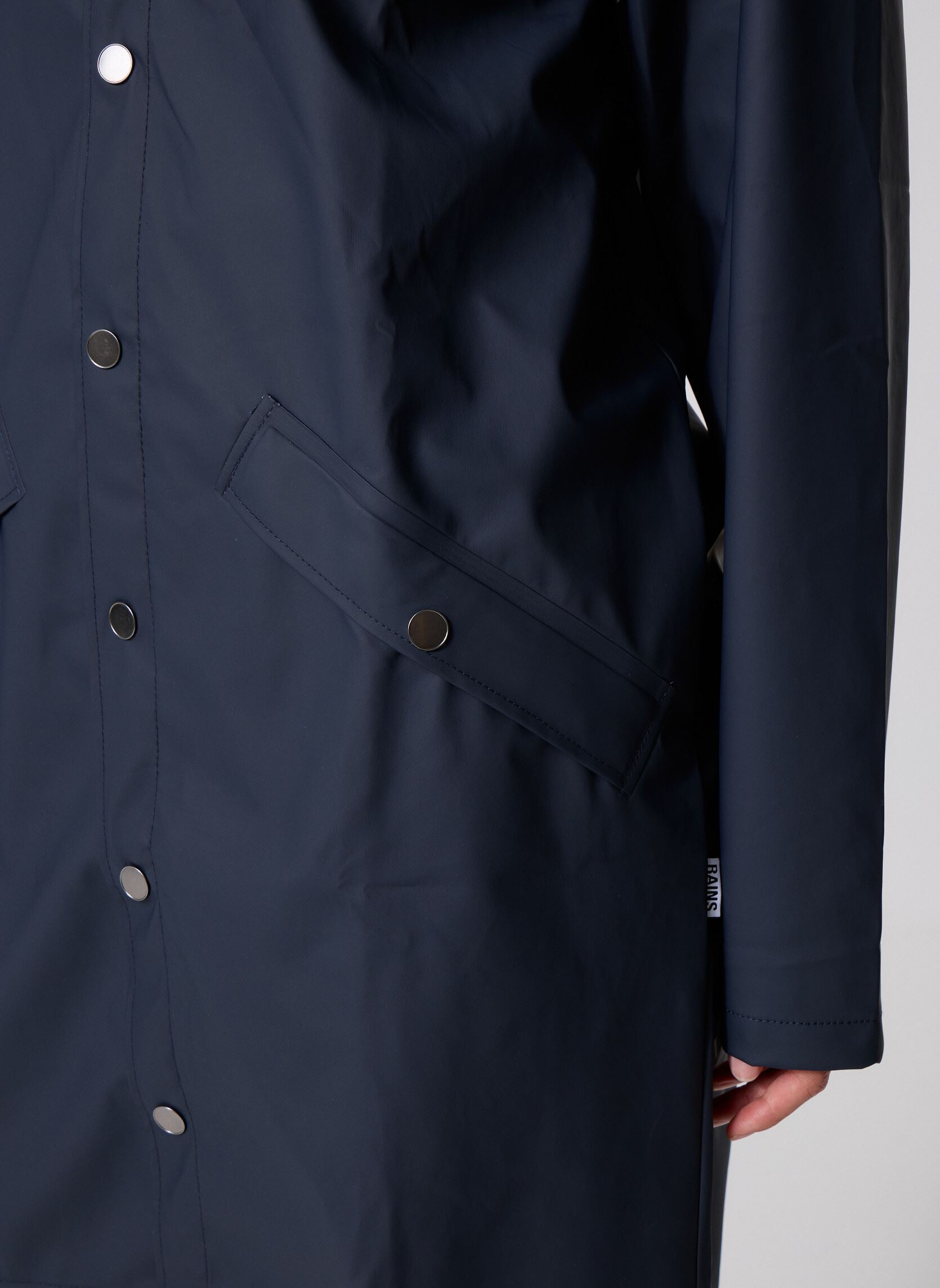 Vestes imperméable Long Jacket W3 - Unisexe bleu Rains Vestes imperméable Long Jacket W3 - Unisexe bleu NAVY