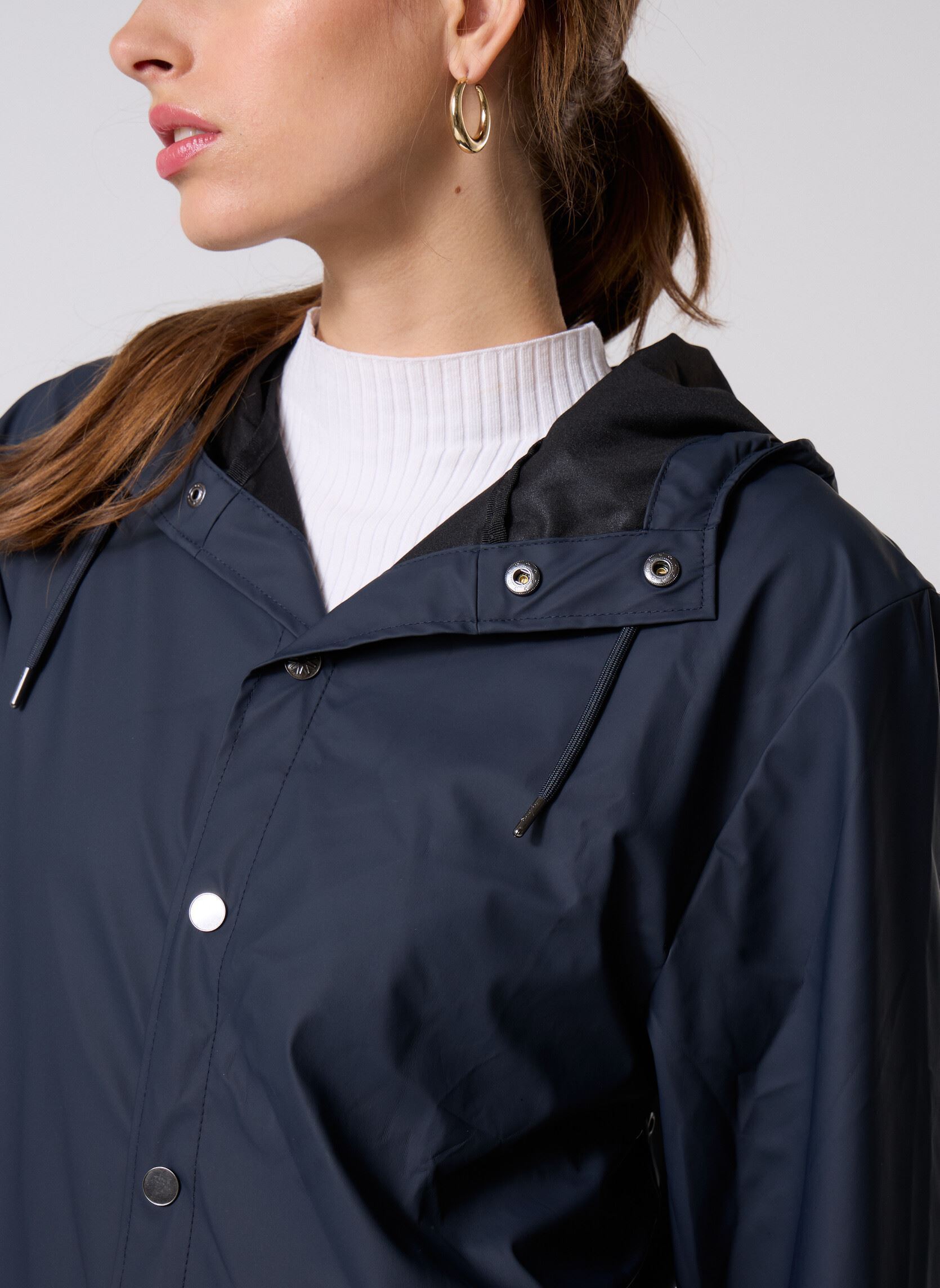 Vestes imperméable Long Jacket W3 - Unisexe bleu Rains Vestes imperméable Long Jacket W3 - Unisexe bleu NAVY