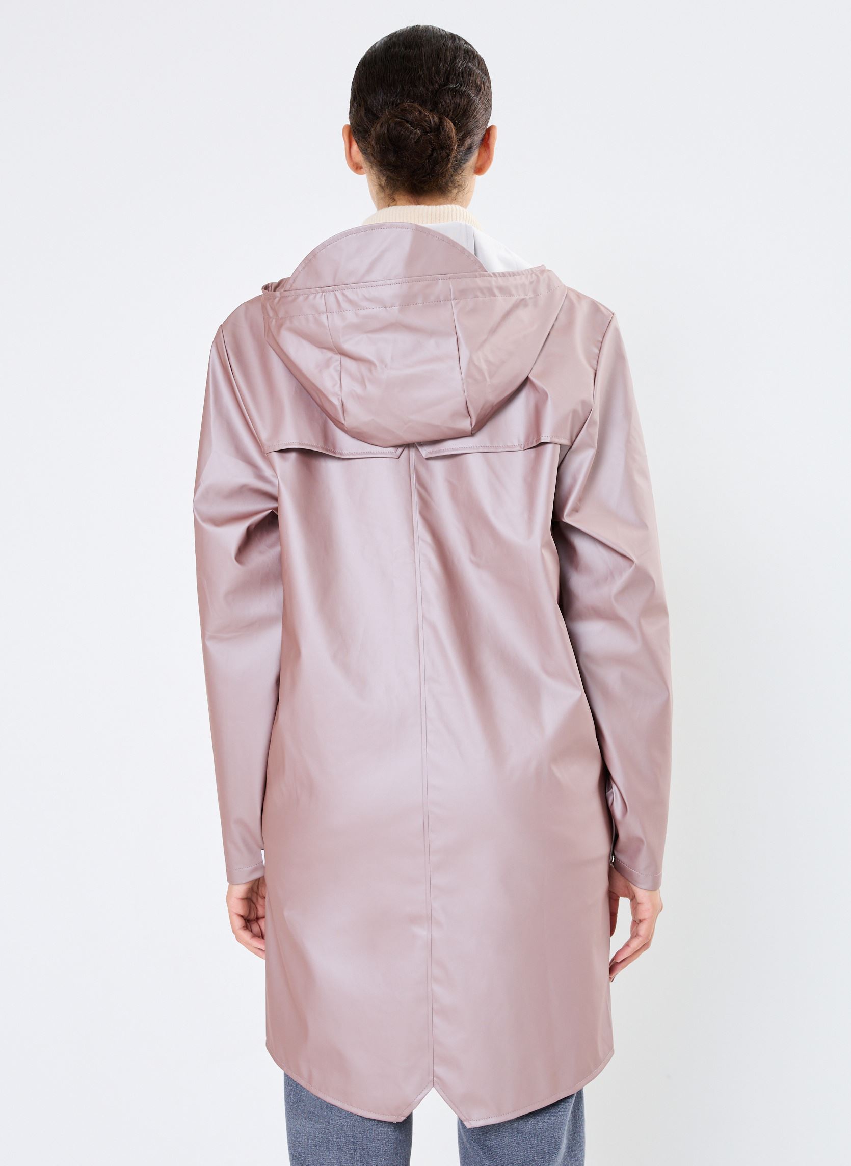 Vestes imperméable Long Jacket W3 - Unisexe femme argent Rains Vestes imperméable Long Jacket W3 - Unisexe femme argent MUSE