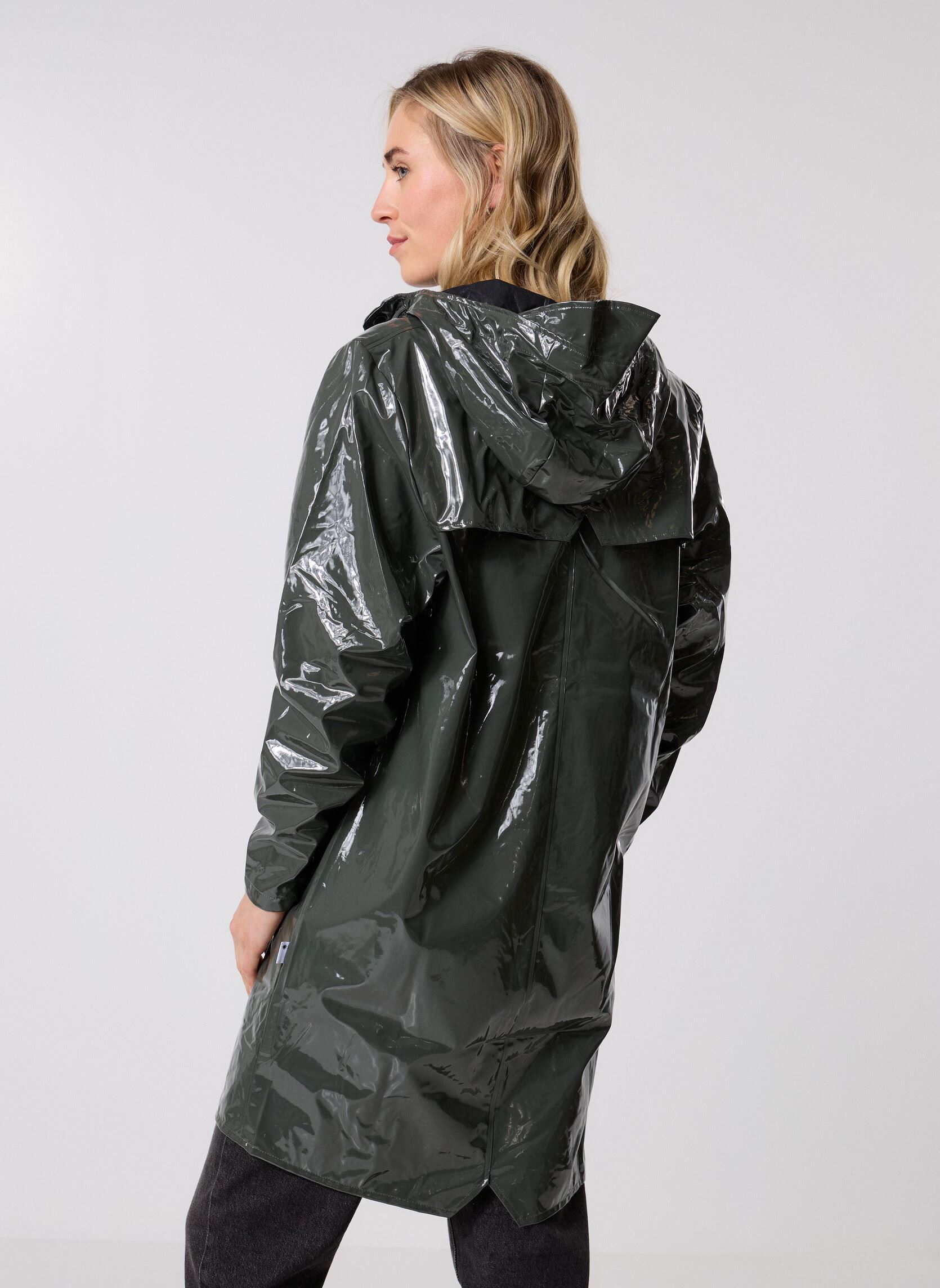 Vestes imperméable Long Jacket W3 - Unisexe femme vert Rains Vestes imperméable Long Jacket W3 - Unisexe femme vert SWAMP