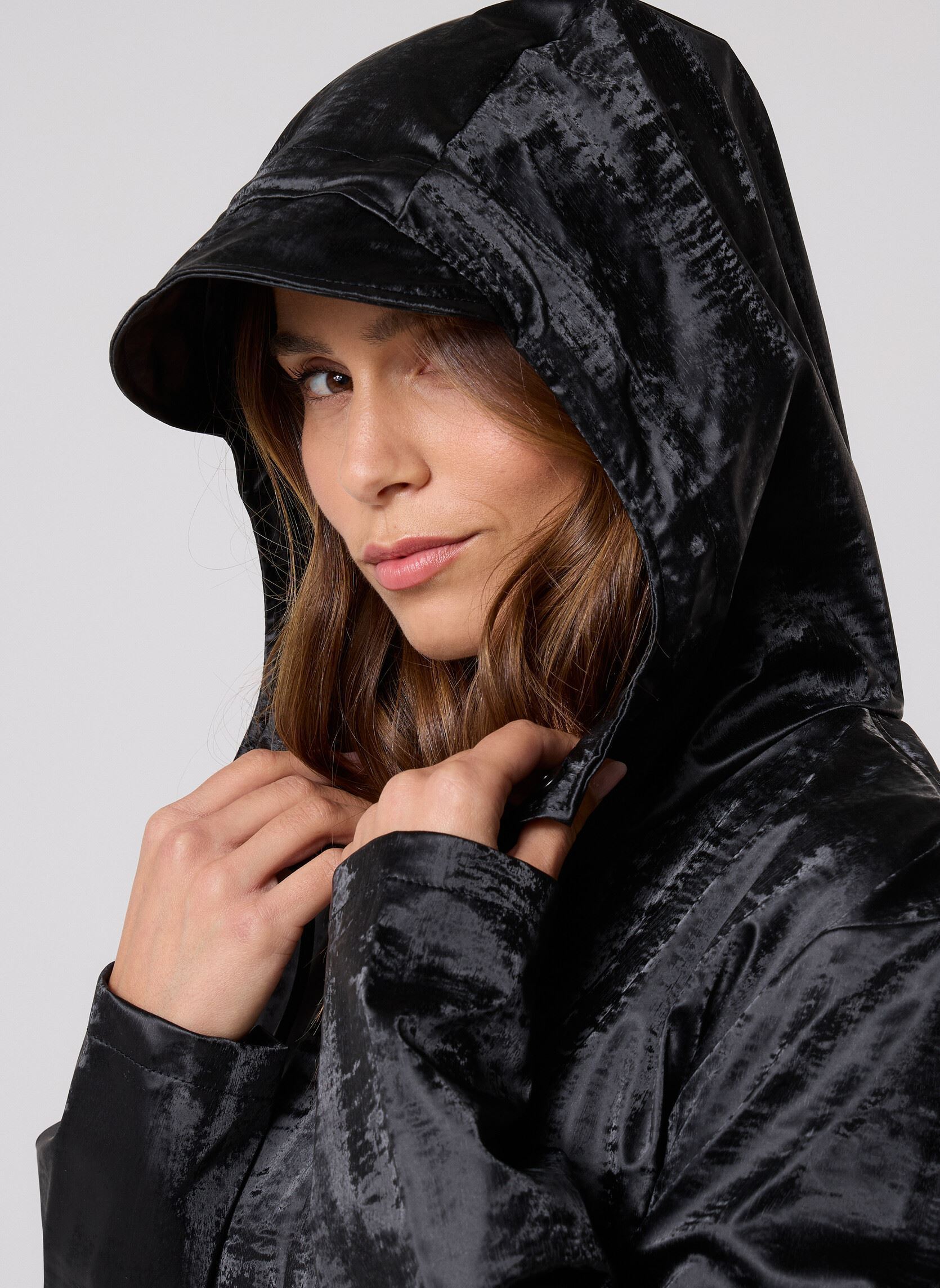 Regenjacken Long Jacket W3 - Unisexe damen schwarz Rains Regenjacken Long Jacket W3 - Unisexe damen schwarz COAL