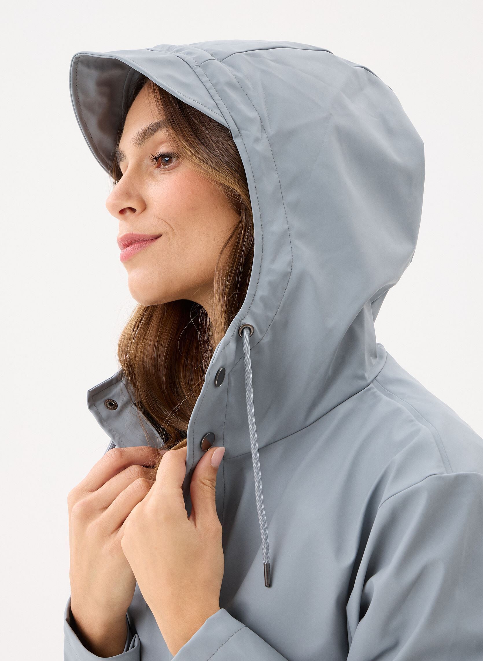 Vestes imperméable Long Jacket W3 - Unisexe femme bleu Rains Vestes imperméable Long Jacket W3 - Unisexe femme bleu POOL