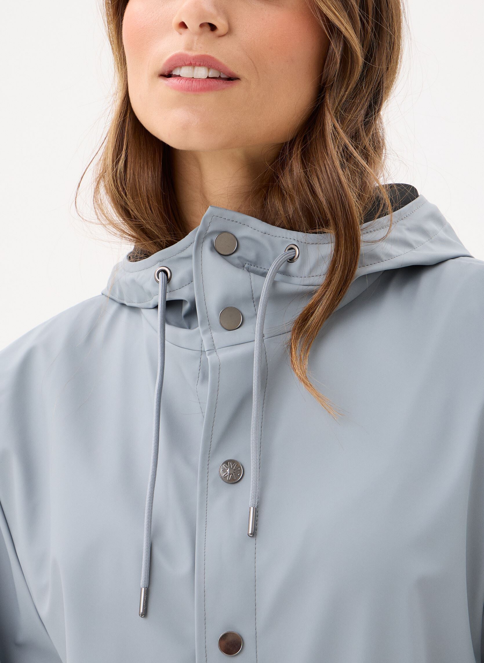 Vestes imperméable Long Jacket W3 - Unisexe femme bleu Rains Vestes imperméable Long Jacket W3 - Unisexe femme bleu POOL
