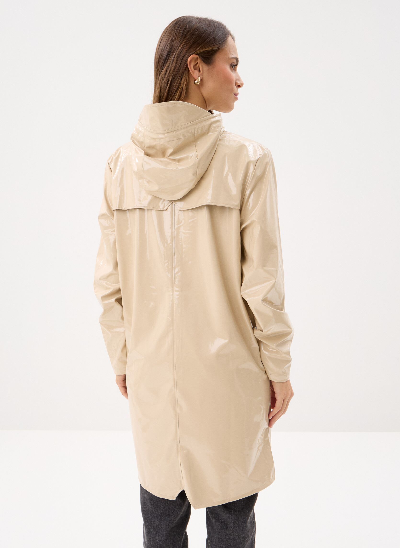 Vestes imperméable Long Jacket W3 - Unisexe femme blanc Rains Vestes imperméable Long Jacket W3 - Unisexe femme blanc SHORE