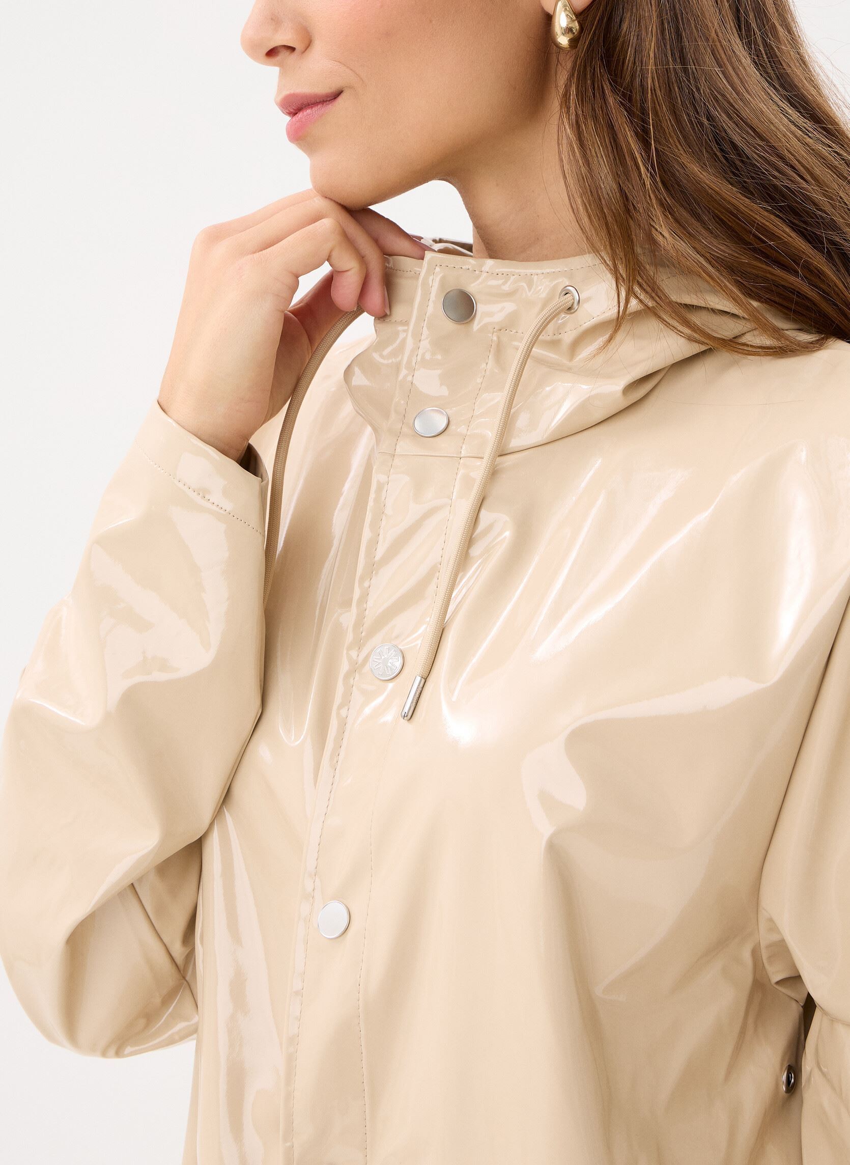 Vestes imperméable Long Jacket W3 - Unisexe femme blanc Rains Vestes imperméable Long Jacket W3 - Unisexe femme blanc SHORE