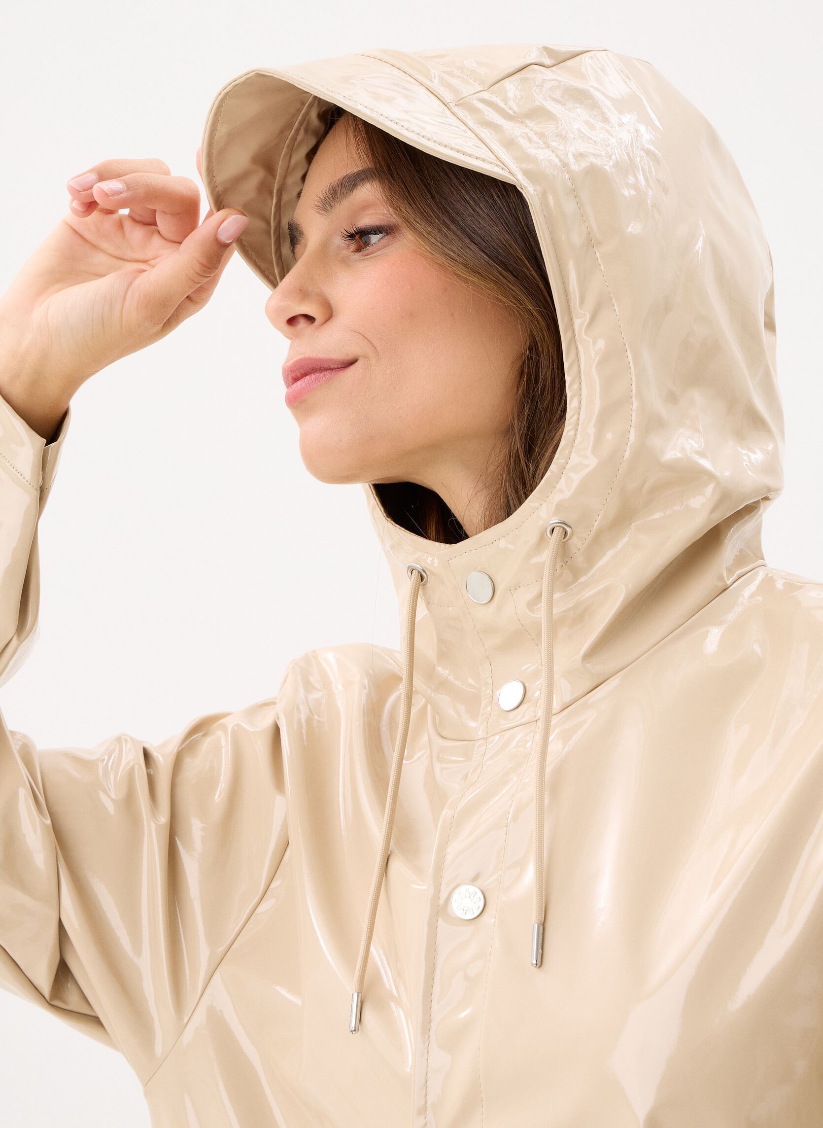 Vestes imperméable Long Jacket W3 - Unisexe femme blanc Rains Vestes imperméable Long Jacket W3 - Unisexe femme blanc SHORE