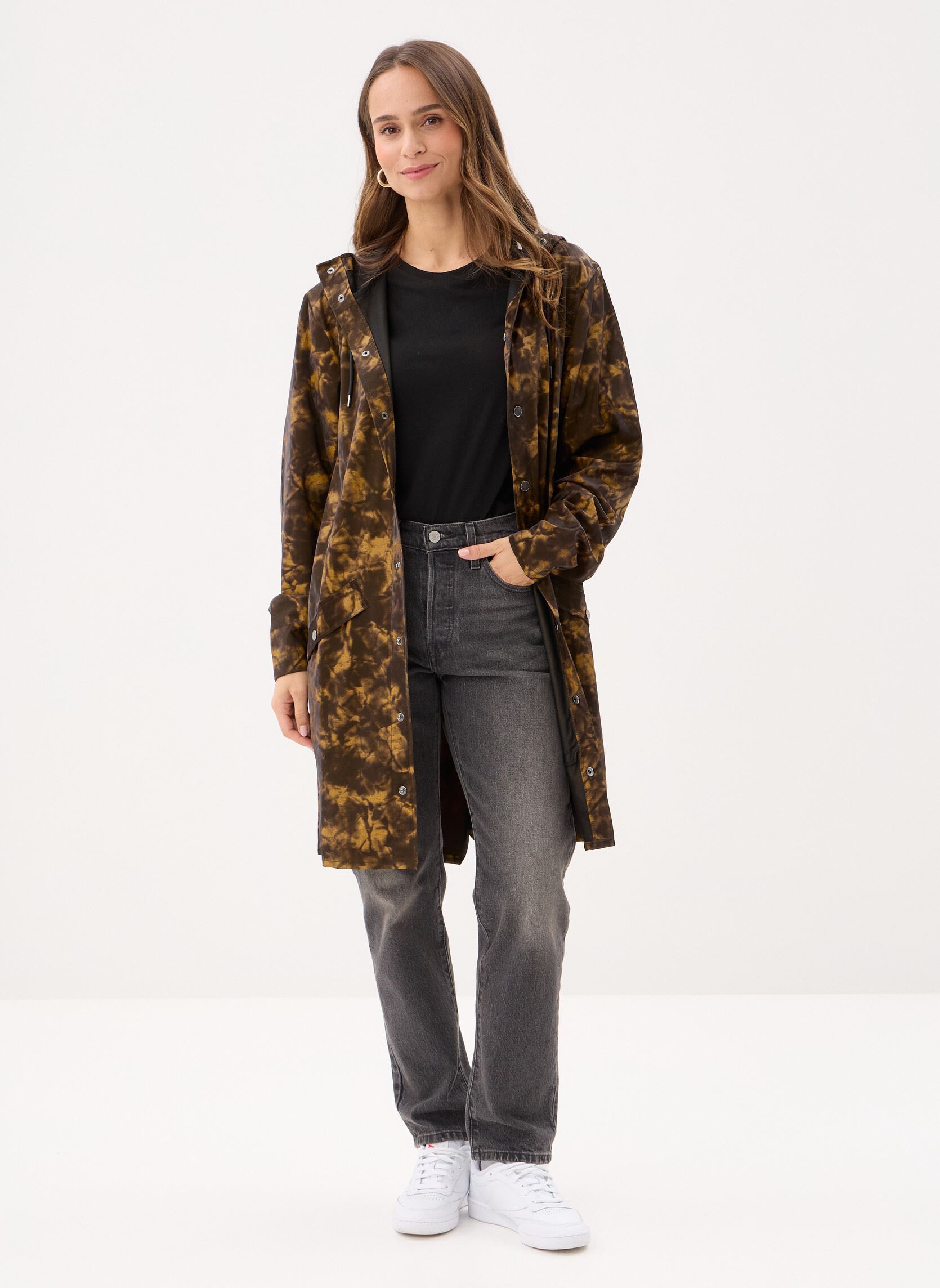 Vestes imperméable Long Jacket W3 - Unisexe femme noir Rains Vestes imperméable Long Jacket W3 - Unisexe femme noir MUDDY