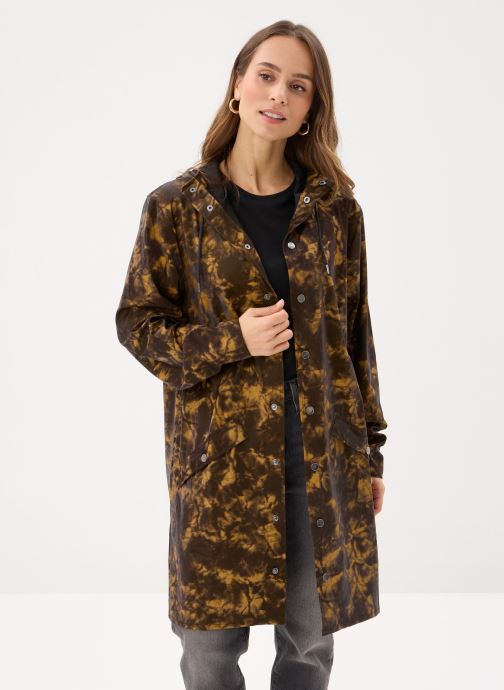 Rains Vestes imperméable Long Jacket W3 - Unisexe femme noir
