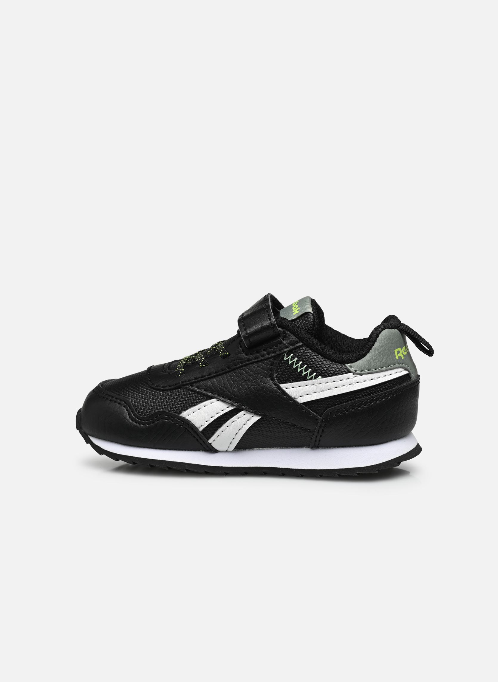 Baskets basses Reebok Royal Cl Jog 3.0 1V noir Reebok Baskets basses Reebok Royal Cl Jog 3.0 1V noir BLACK/HARMONY GREEN/ACID YELLO