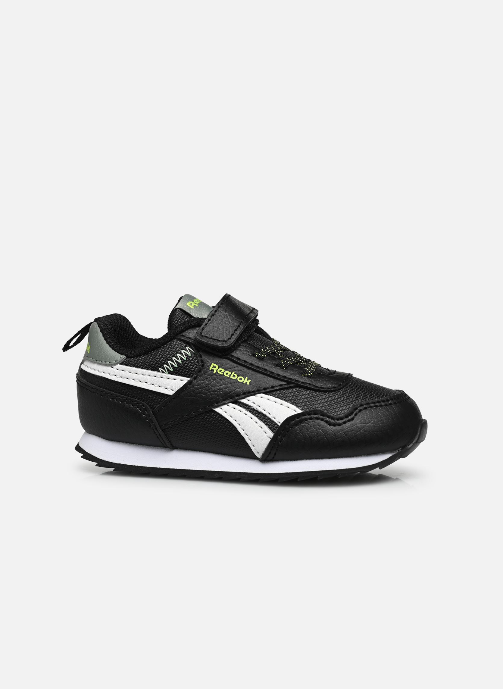 Baskets basses Reebok Royal Cl Jog 3.0 1V noir Reebok Baskets basses Reebok Royal Cl Jog 3.0 1V noir BLACK/HARMONY GREEN/ACID YELLO