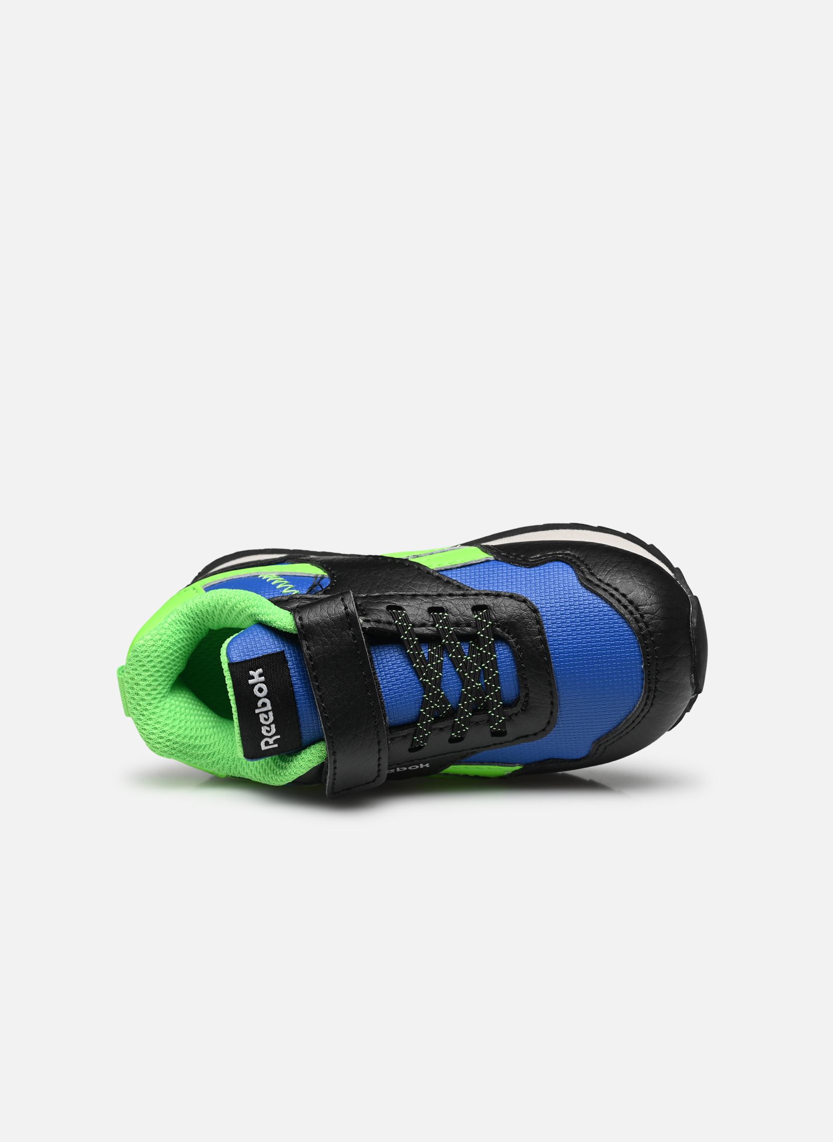 Niedrige Sneaker Reebok Royal Cl Jog 3.0 1V jungen schwarz Reebok Niedrige Sneaker Reebok Royal Cl Jog 3.0 1V jungen schwarz BLACK/VECTOR BLUE/SOLAR LIME