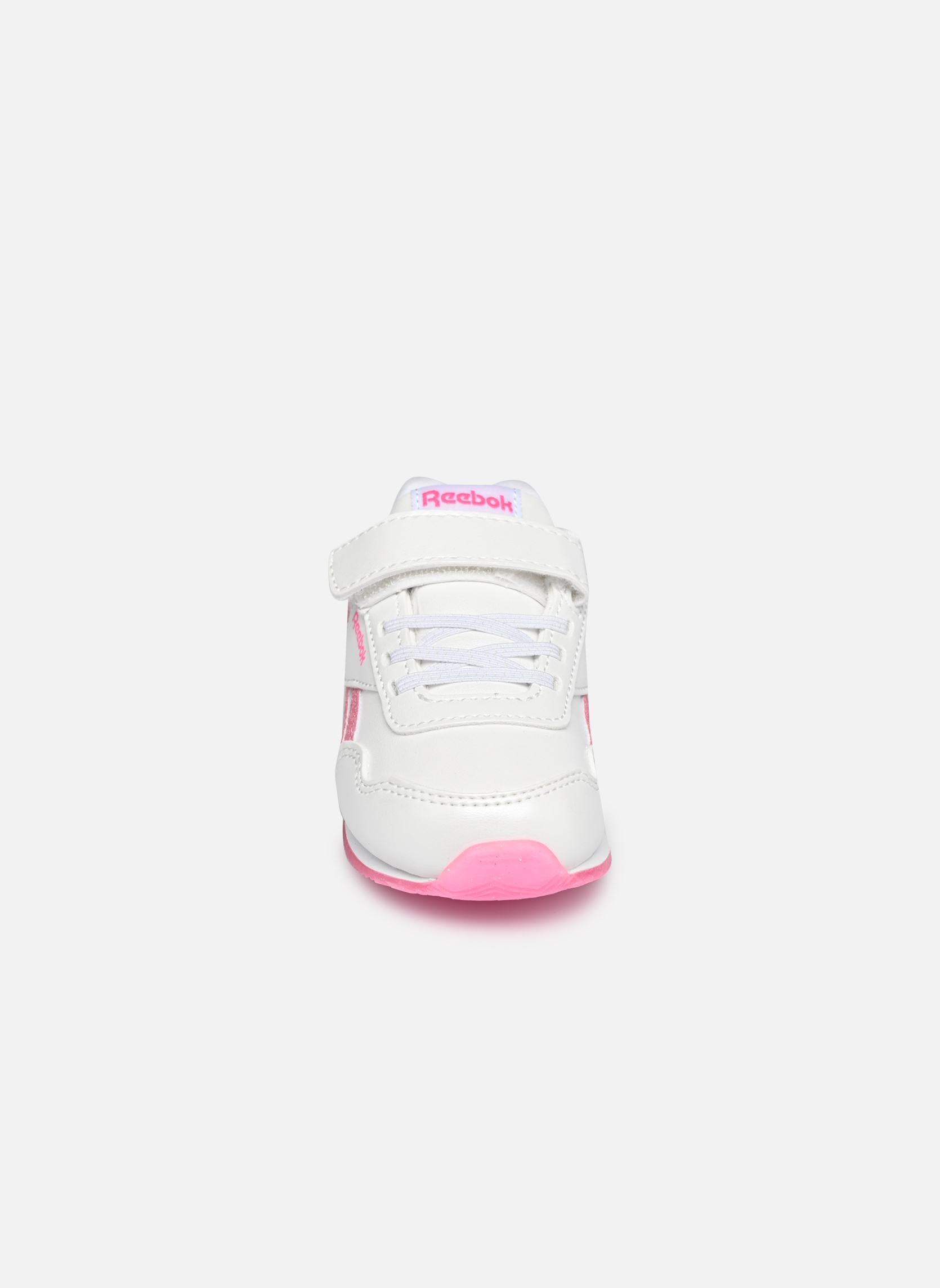 Niedrige Sneaker Reebok Royal Cl Jog 3.0 1V mädchen weiß Reebok Niedrige Sneaker Reebok Royal Cl Jog 3.0 1V mädchen weiß FTWR WHITE/FTWR WHITE/ATOMIC P