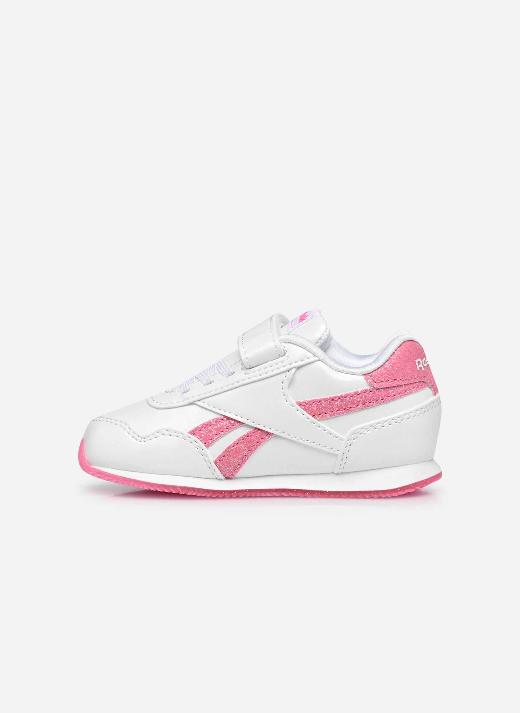 Niedrige Sneaker Reebok Royal Cl Jog 3.0 1V mädchen weiß Reebok Niedrige Sneaker Reebok Royal Cl Jog 3.0 1V mädchen weiß FTWR WHITE/FTWR WHITE/ATOMIC P
