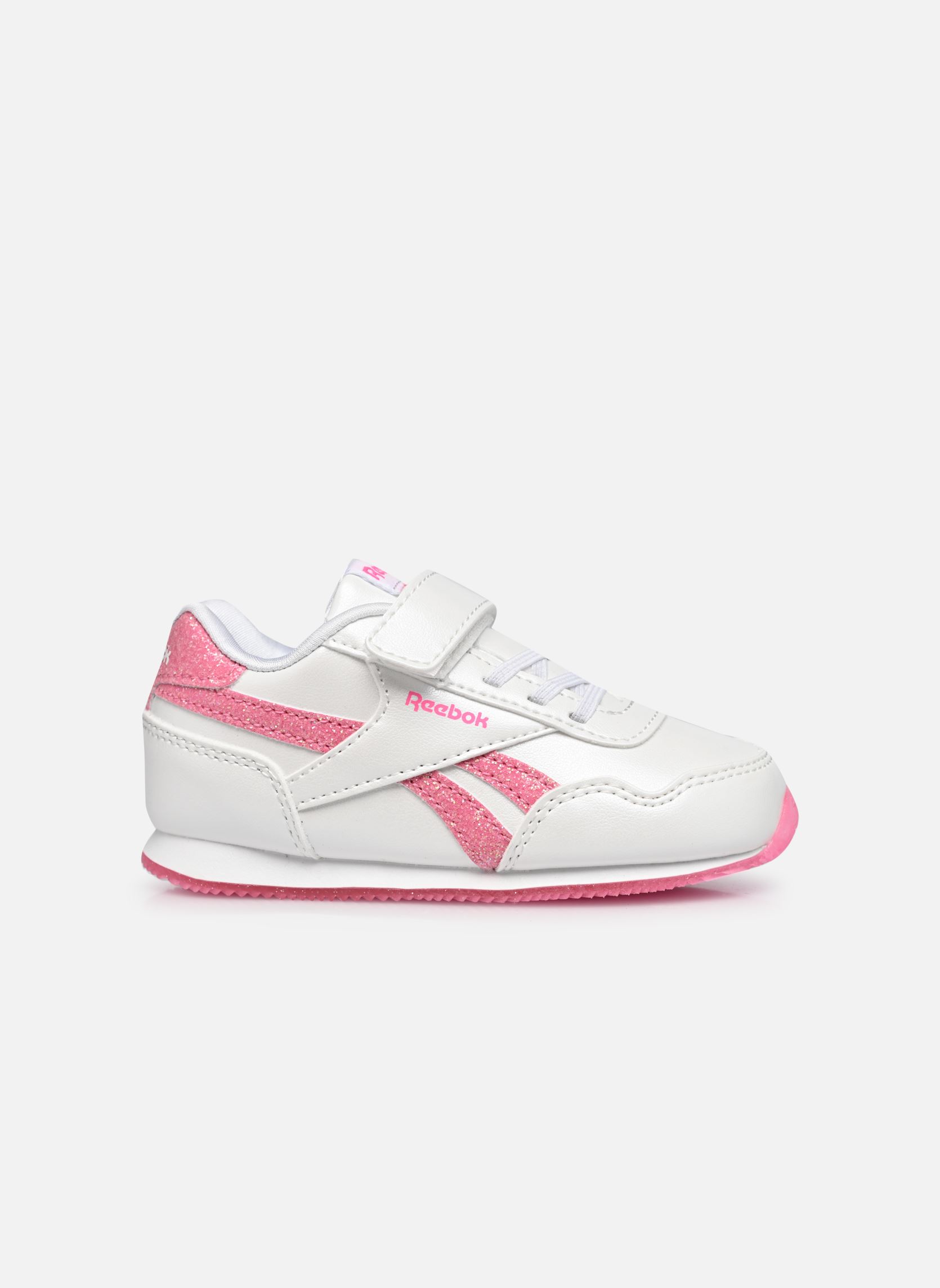 Niedrige Sneaker Reebok Royal Cl Jog 3.0 1V mädchen weiß Reebok Niedrige Sneaker Reebok Royal Cl Jog 3.0 1V mädchen weiß FTWR WHITE/FTWR WHITE/ATOMIC P