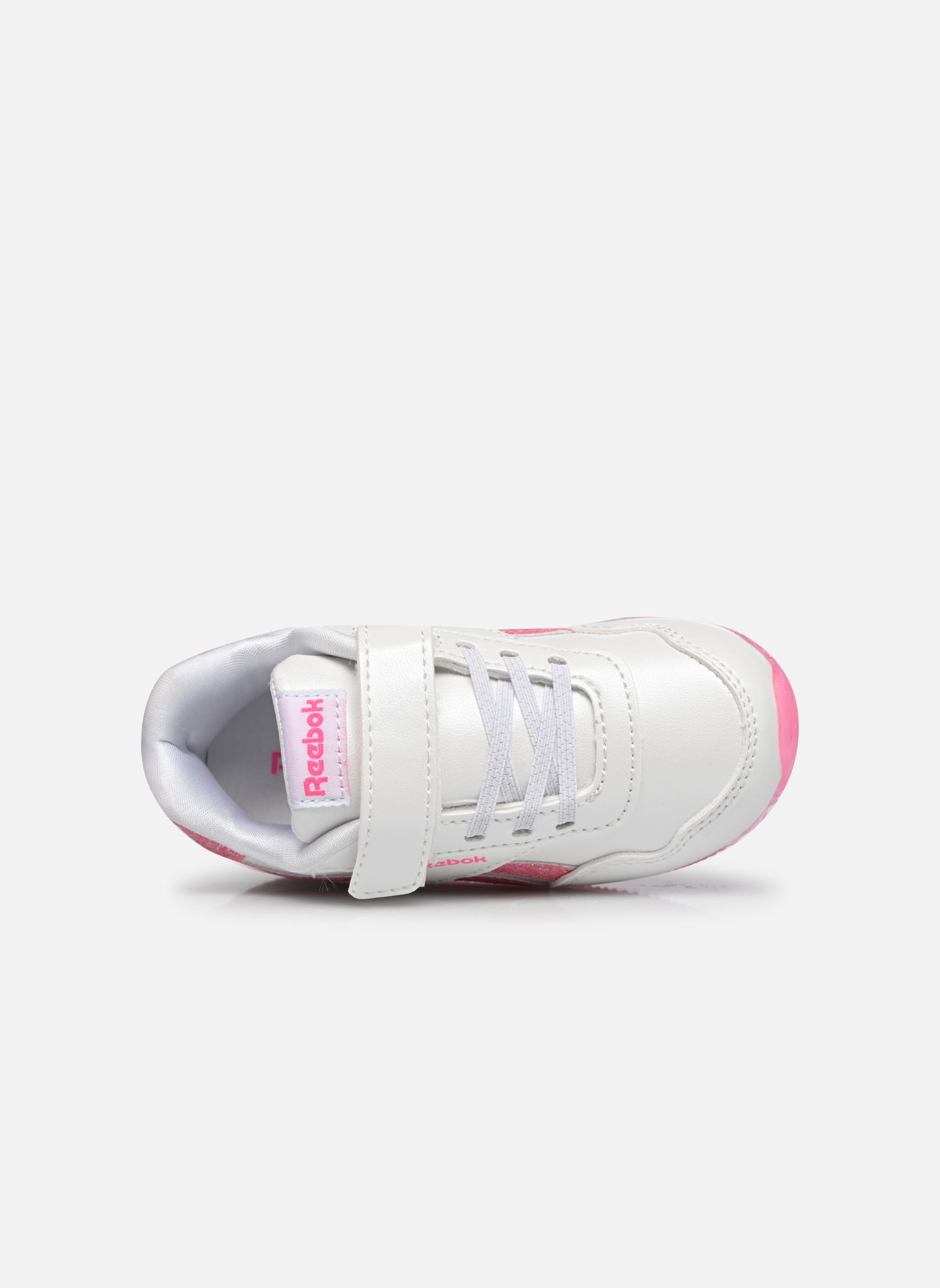 Niedrige Sneaker Reebok Royal Cl Jog 3.0 1V mädchen weiß Reebok Niedrige Sneaker Reebok Royal Cl Jog 3.0 1V mädchen weiß FTWR WHITE/FTWR WHITE/ATOMIC P