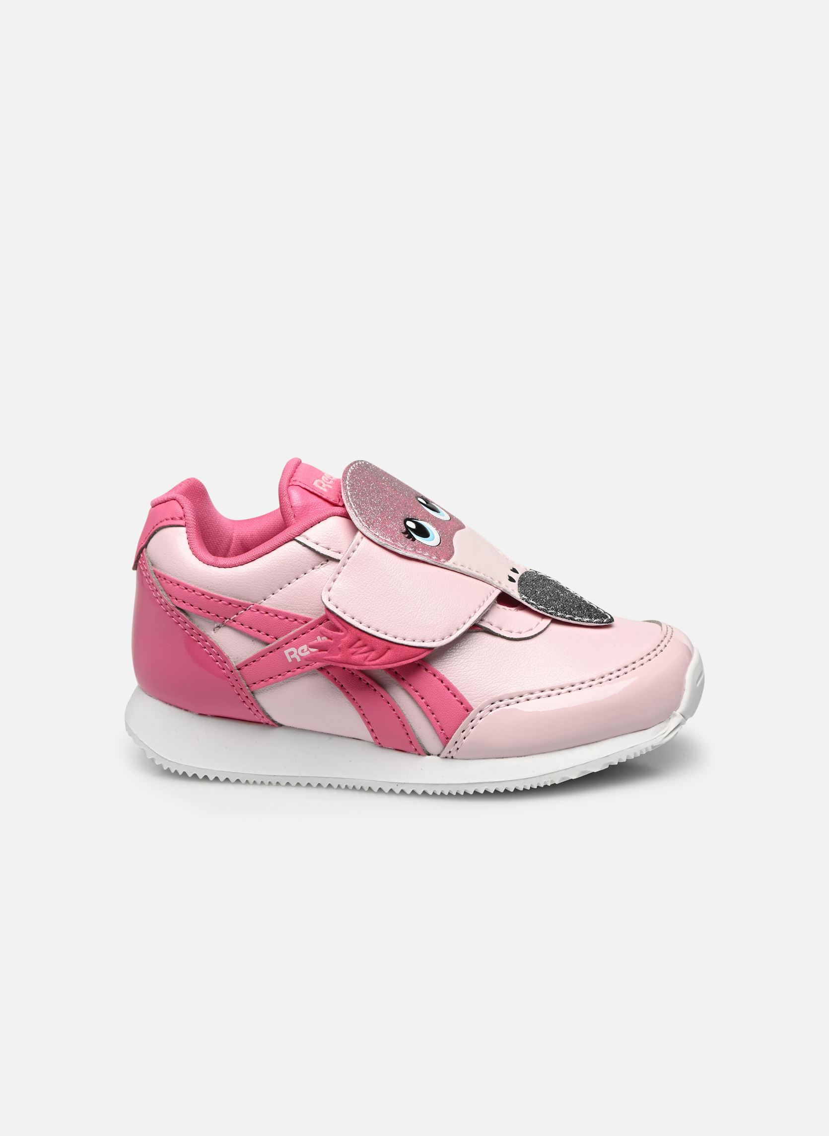 Baskets basses Reebok Royal Cl Jog 2 Kc fille rose Reebok Baskets basses Reebok Royal Cl Jog 2 Kc fille rose PORPNK/TRUPNK/CBLACK