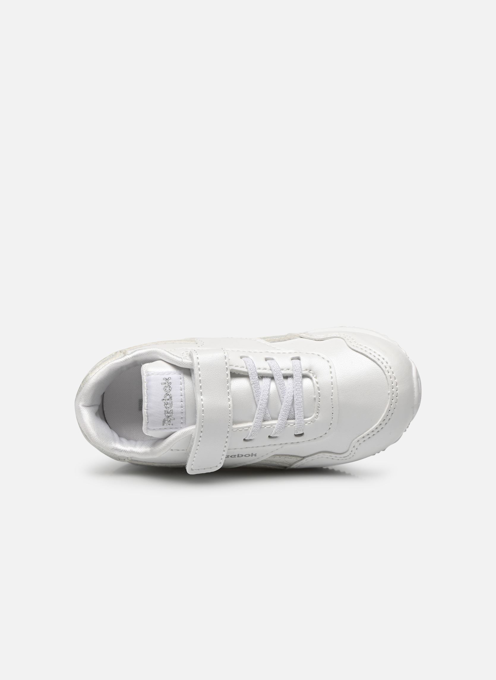 Baskets basses Reebok Royal Cl Jog fille blanc Reebok Baskets basses Reebok Royal Cl Jog fille blanc Ftwwht/Ftwwht/Silvmt