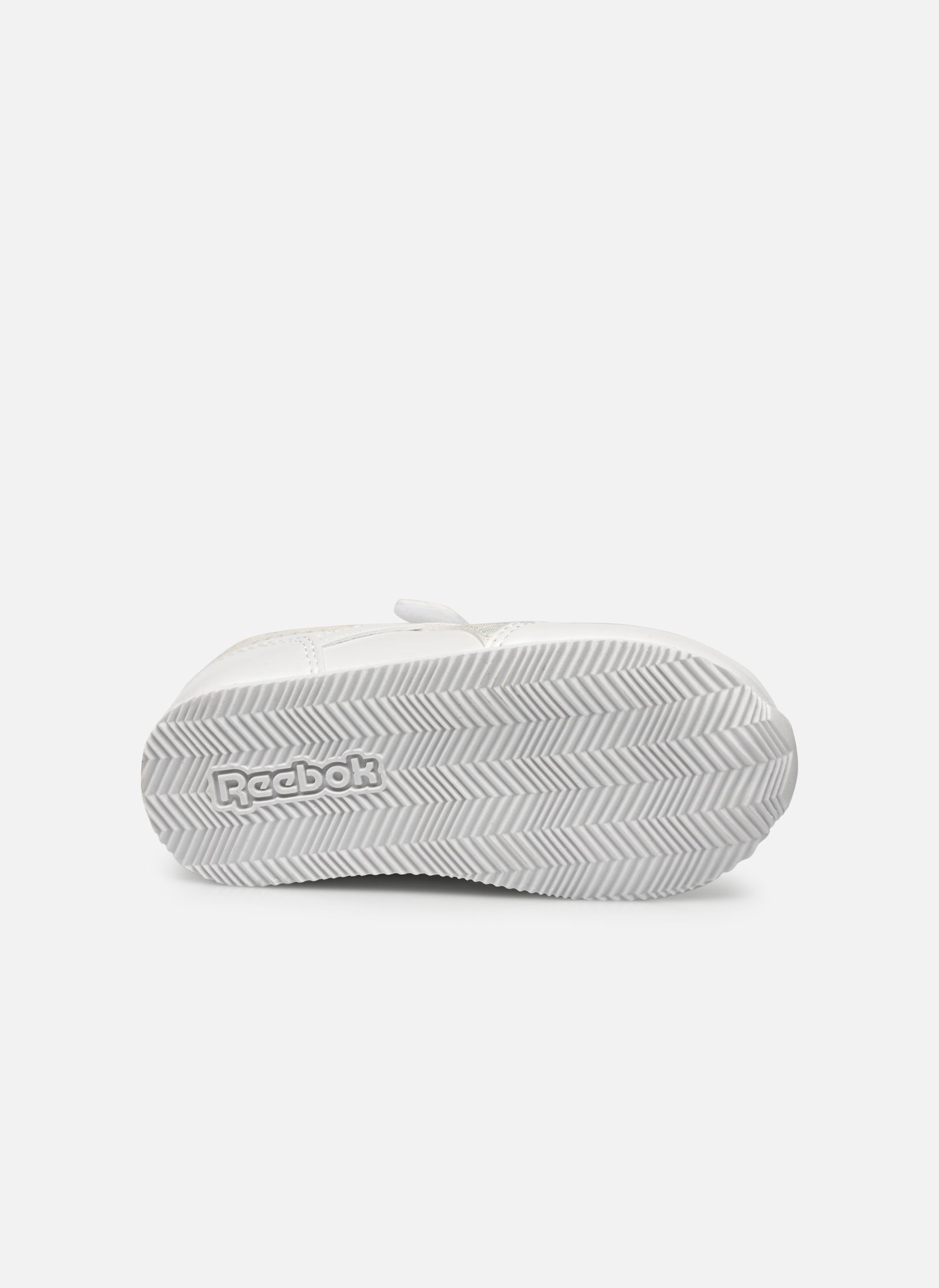 Baskets basses Reebok Royal Cl Jog fille blanc Reebok Baskets basses Reebok Royal Cl Jog fille blanc Ftwwht/Ftwwht/Silvmt
