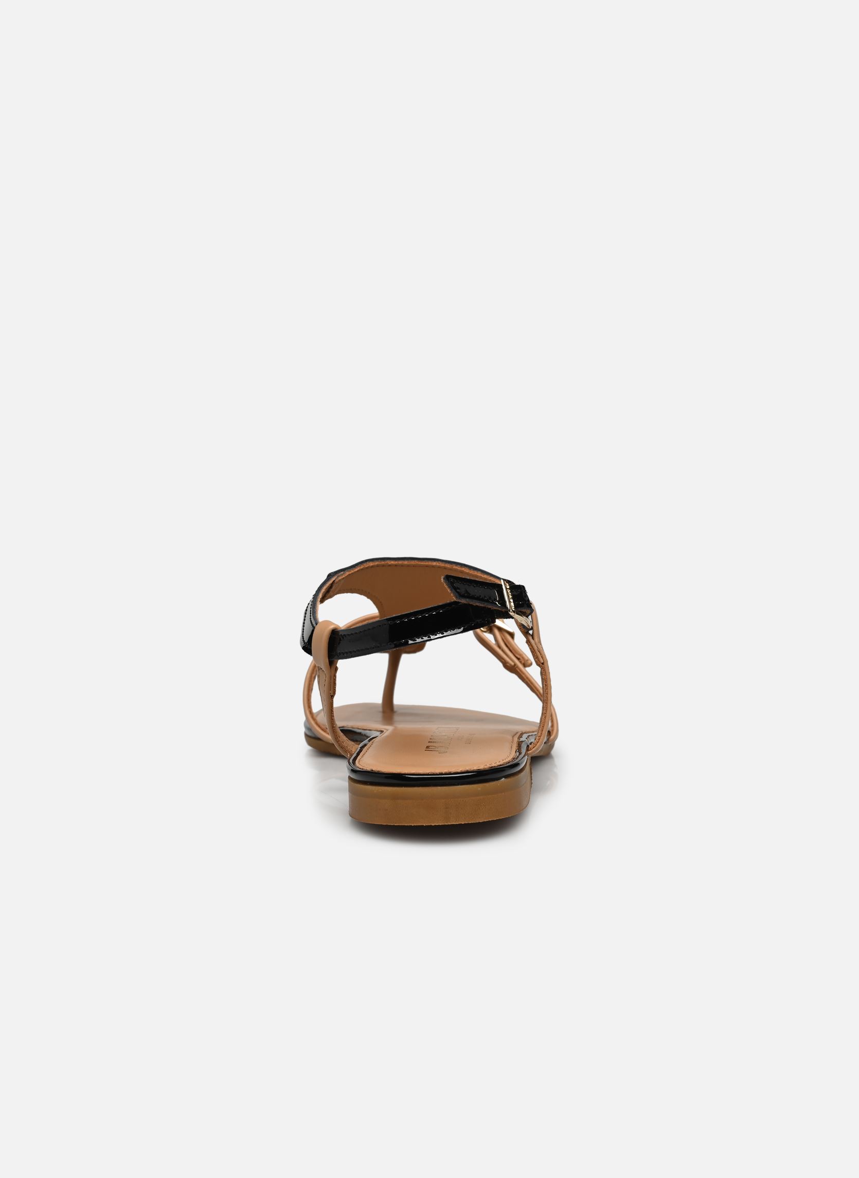 Sandalen AISSA damen schwarz JB Martin Sandalen AISSA damen schwarz Vernis Noir / Camel