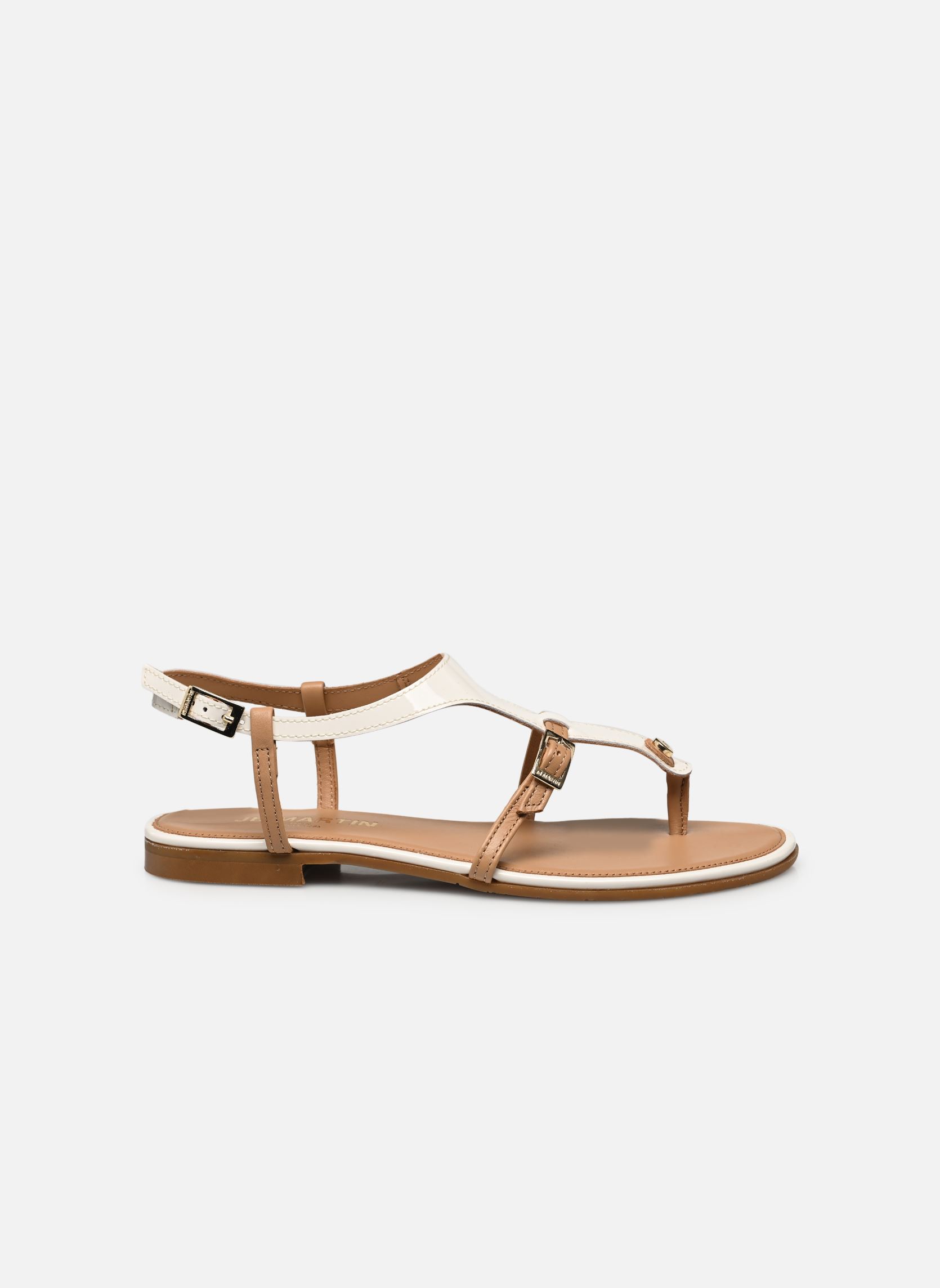 Sandalias AISSA mujer blanco JB Martin Sandalias AISSA mujer blanco Vernis blanc