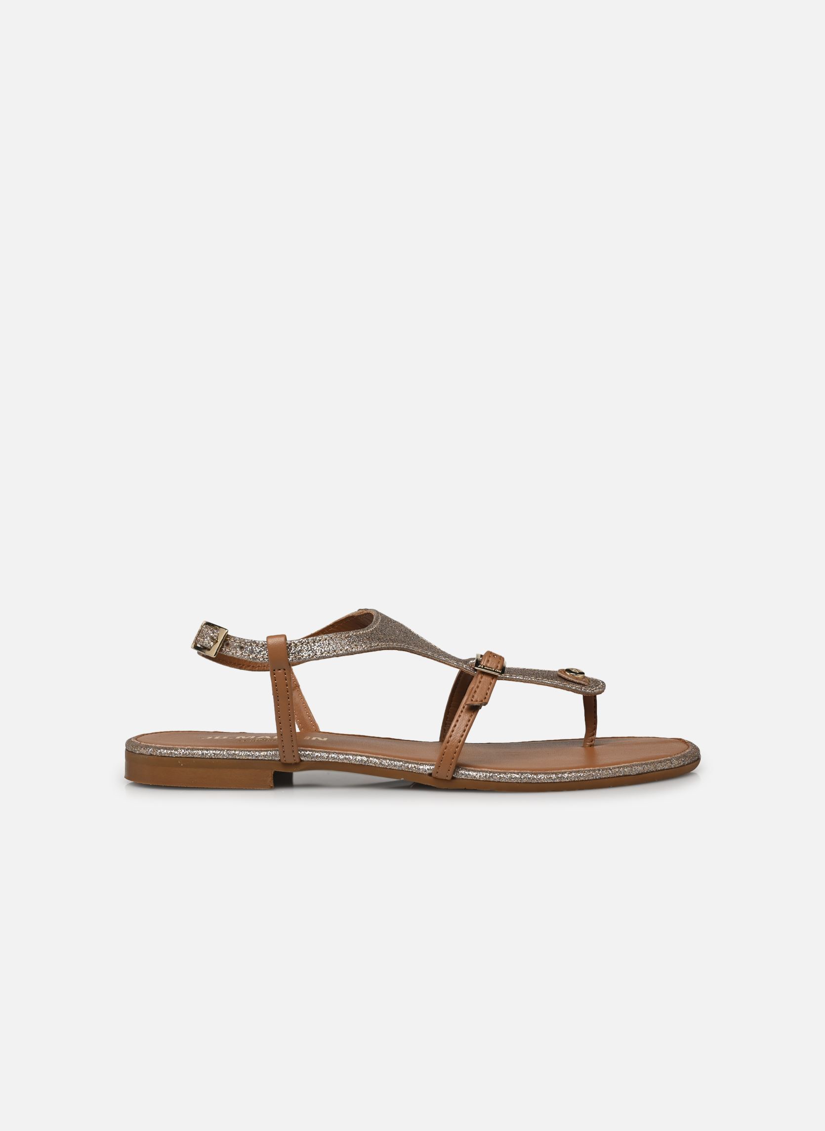 Sandalen AISSA dames goud en brons JB Martin Sandalen AISSA dames goud en brons Glitter Platine