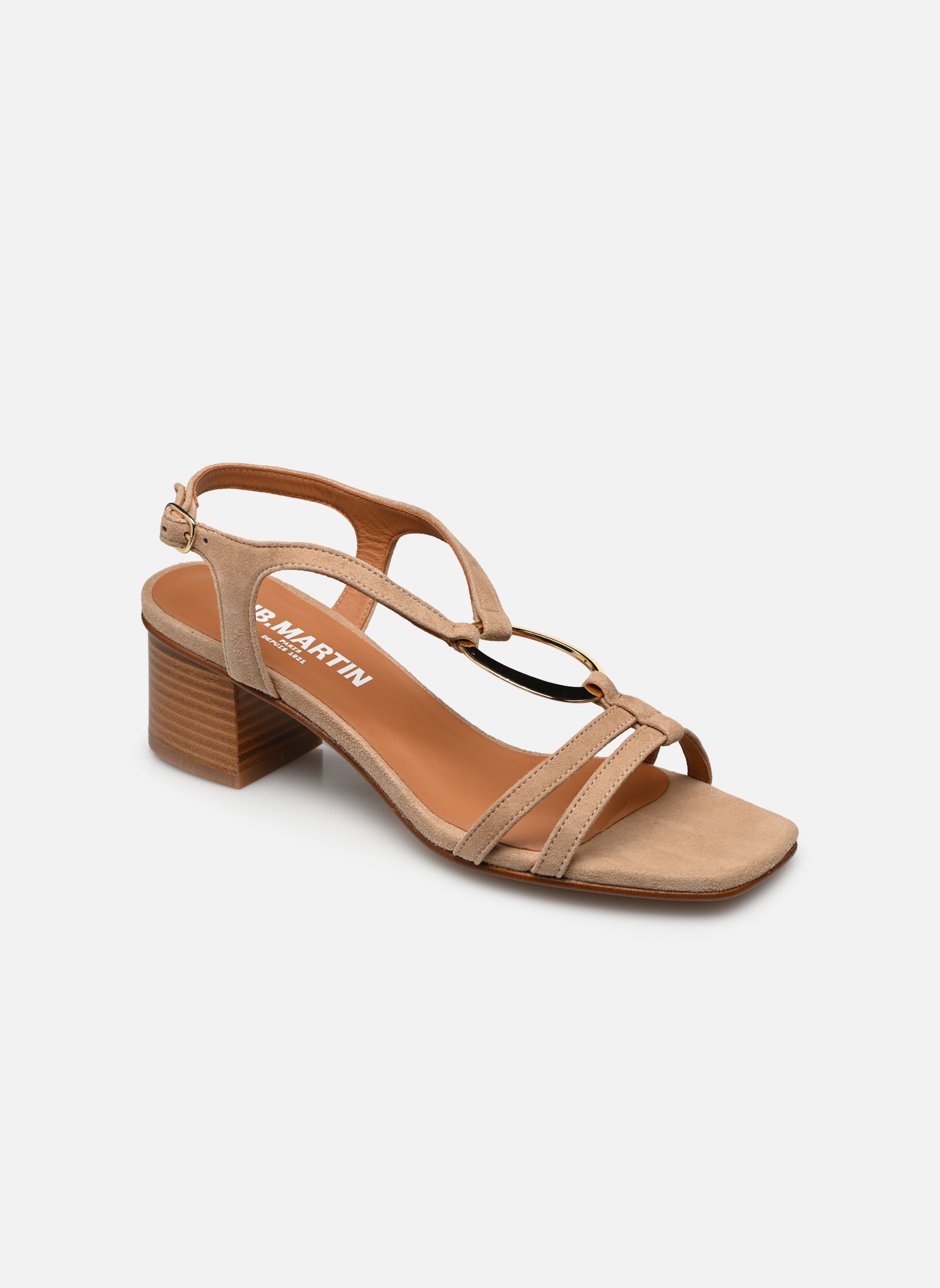 Sandalias ECUME mujer beige JB Martin Sandalias ECUME mujer beige Camel