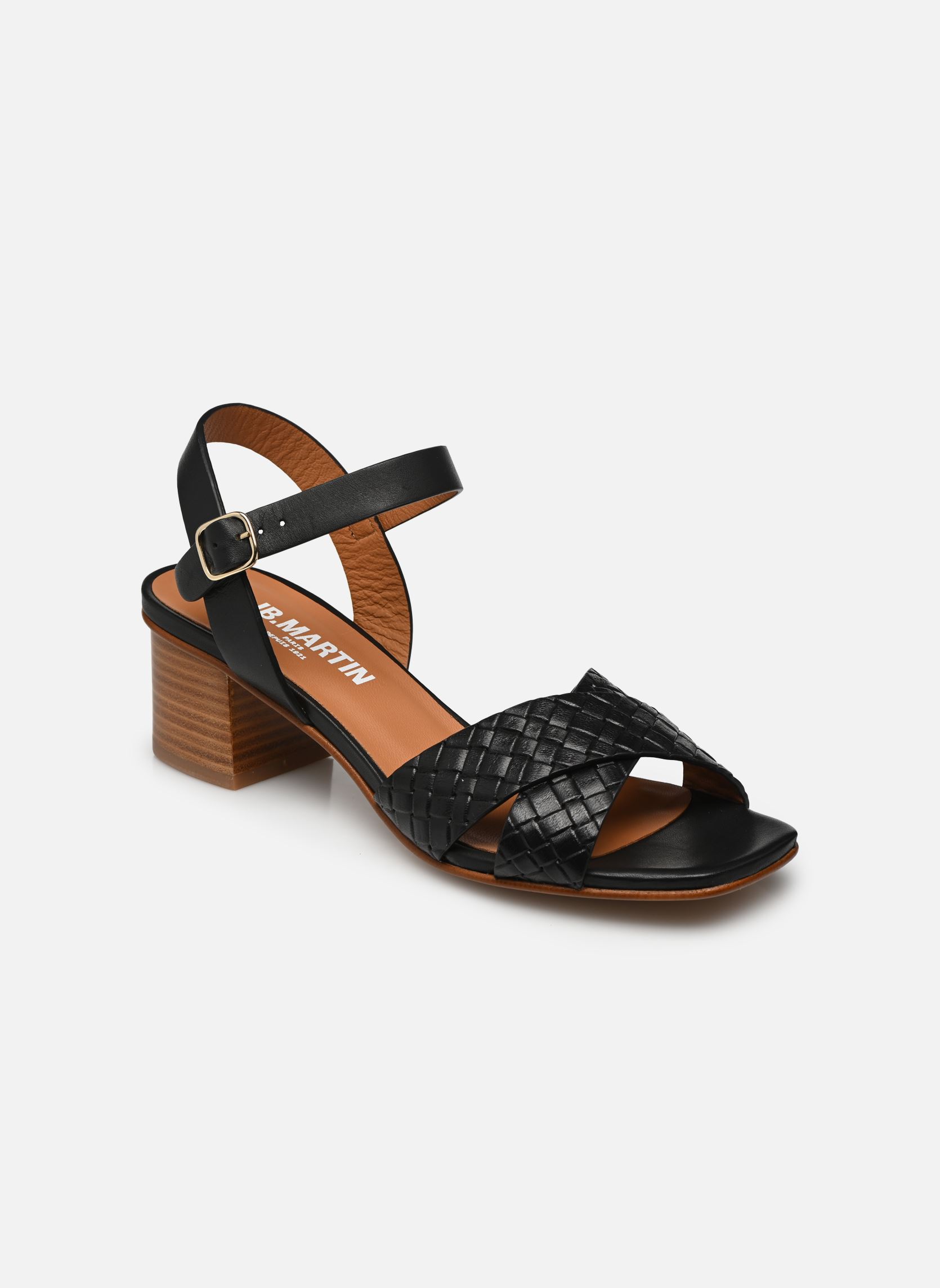 Sandalen ELISE damen schwarz JB Martin Sandalen ELISE damen schwarz EMB NOIR