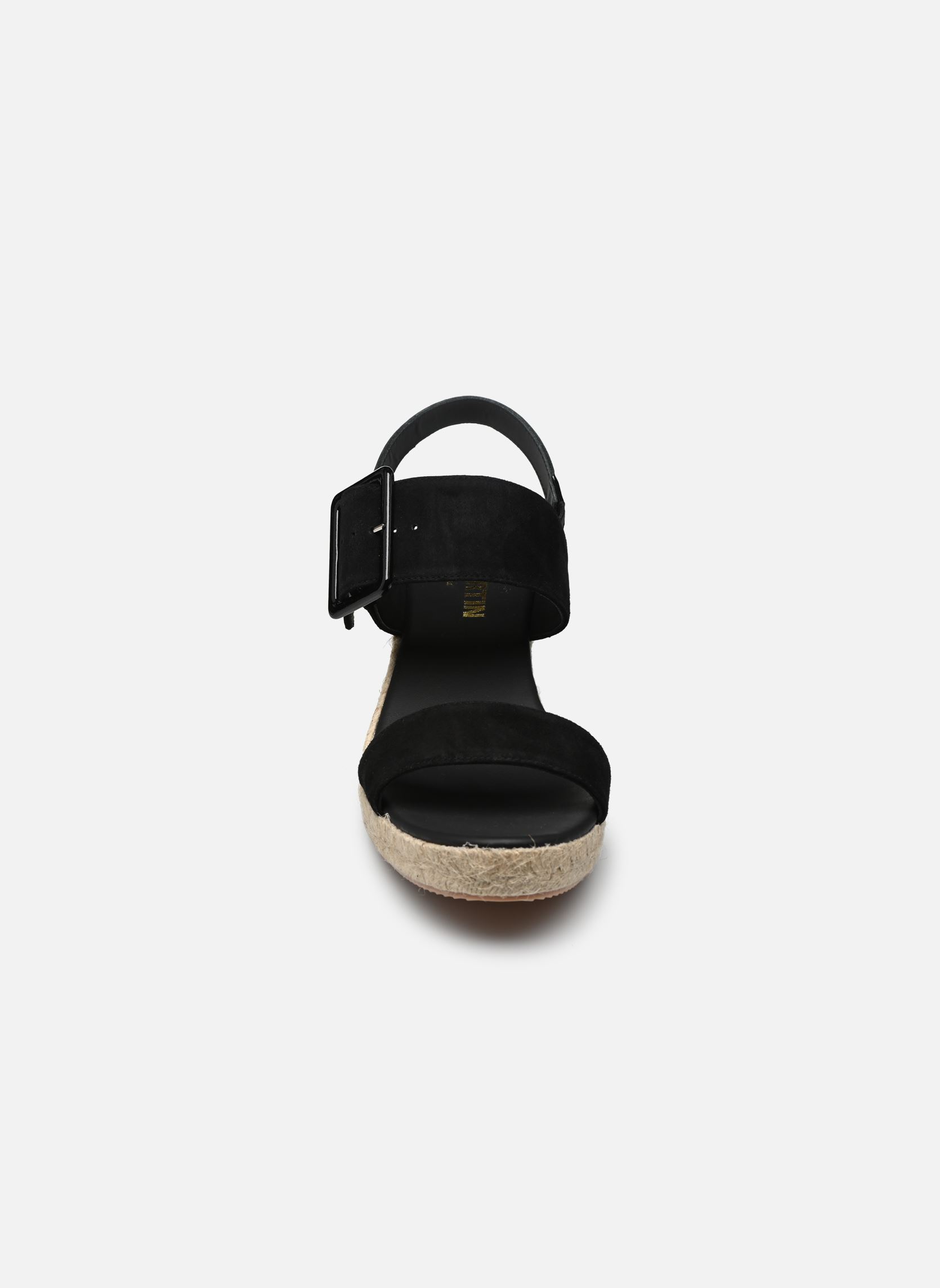 Sandalen met sleehak en plateau IRINA dames zwart JB Martin Sandalen met sleehak en plateau IRINA dames zwart Noir