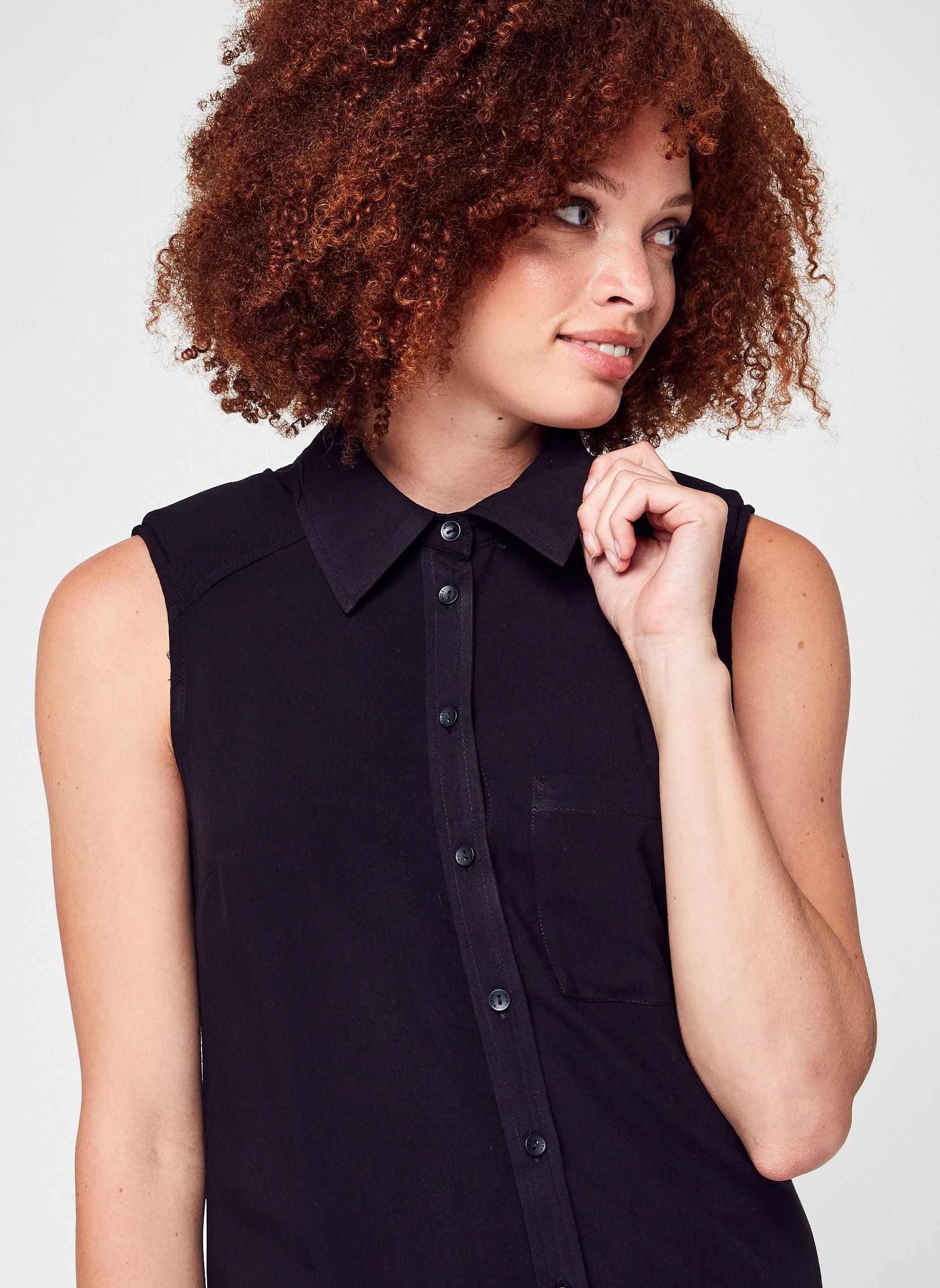 Hemdkleider Nmrosa S/L Shirt Dress damen schwarz Noisy May Hemdkleider Nmrosa S/L Shirt Dress damen schwarz Black