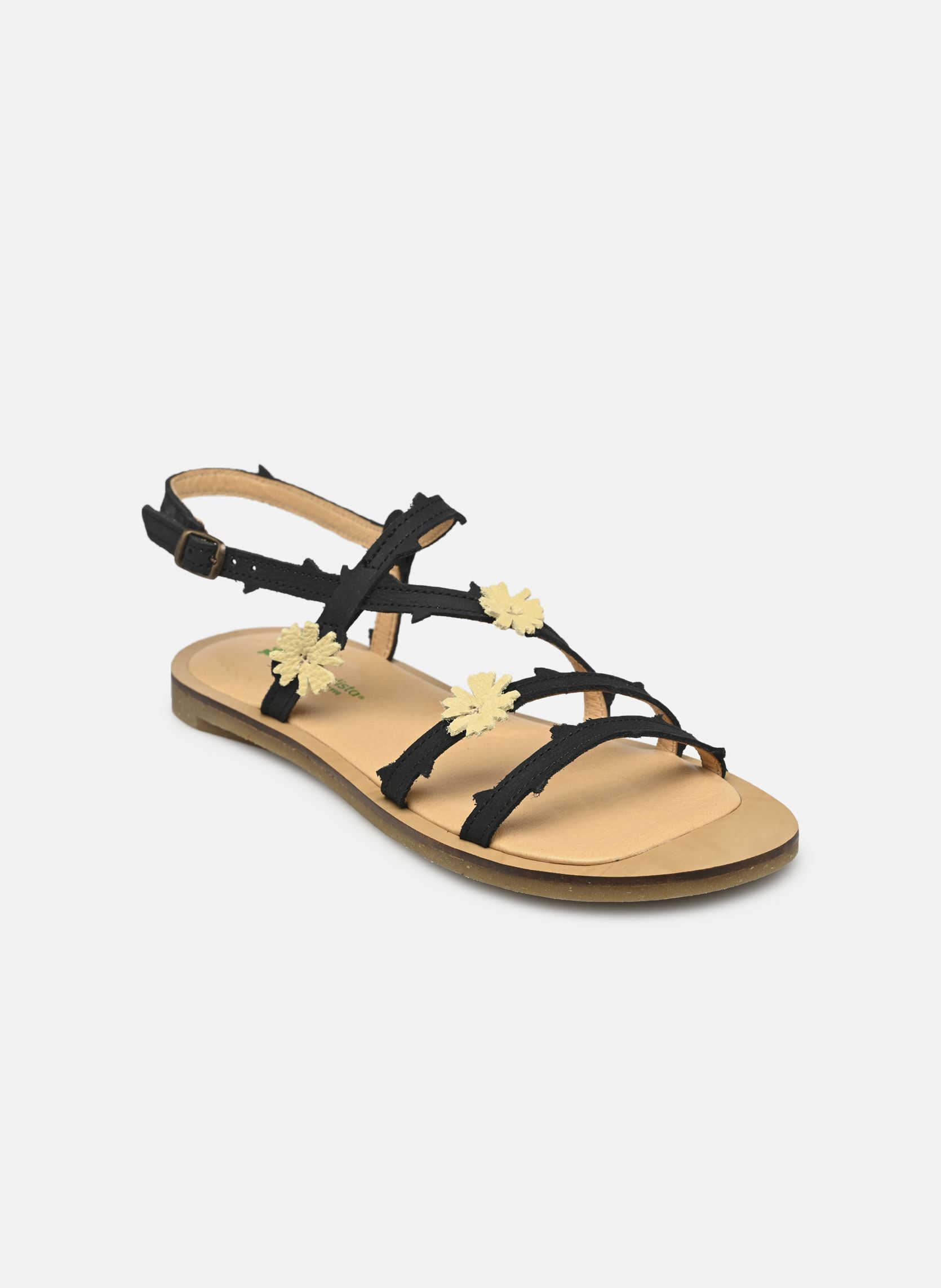 Sandalen Tulip N5193F damen schwarz El Naturalista Sandalen Tulip N5193F damen schwarz BLACK