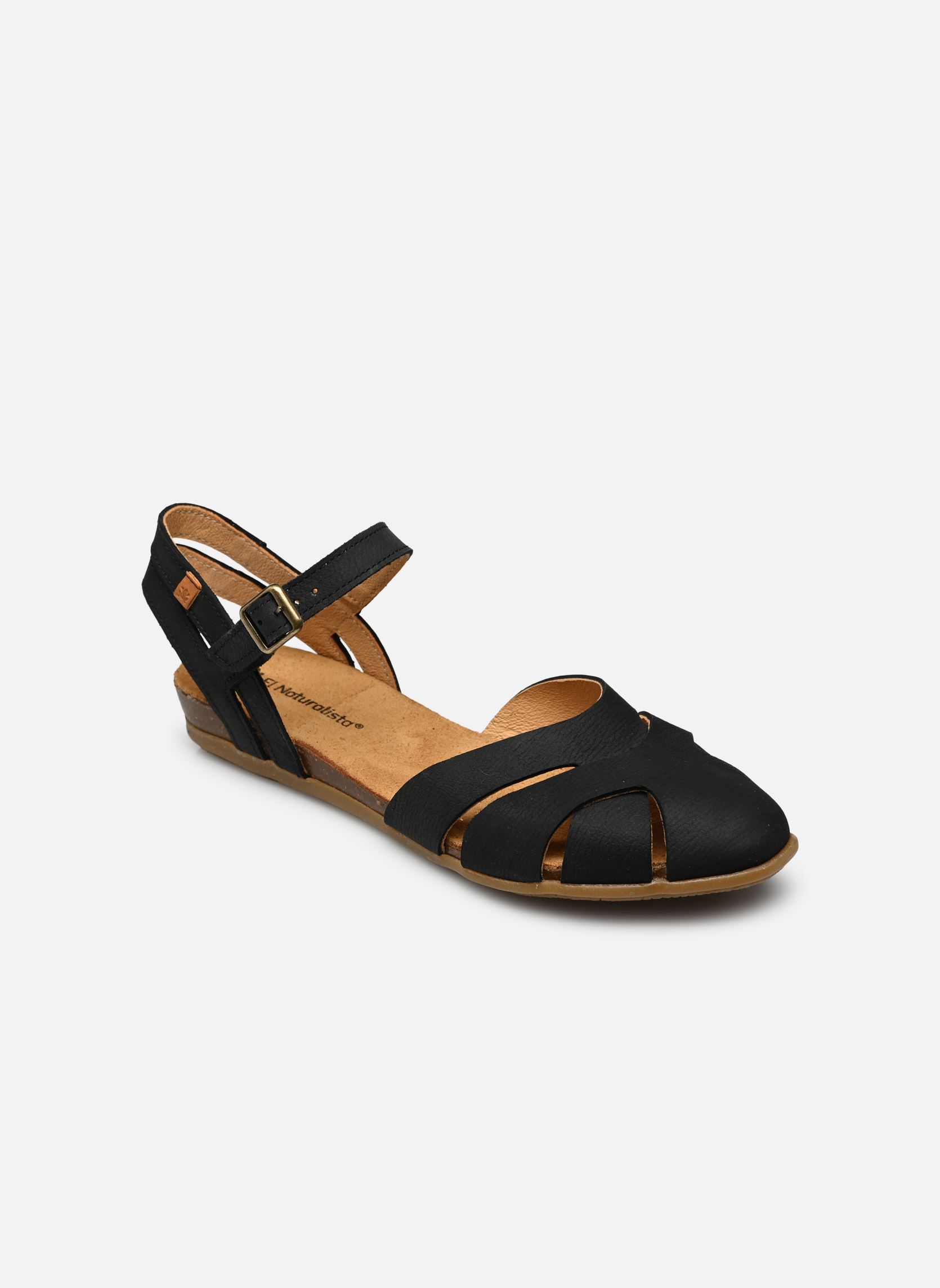 Sandalen Stella N5207 damen schwarz El Naturalista Sandalen Stella N5207 damen schwarz PLEASANT BLACK