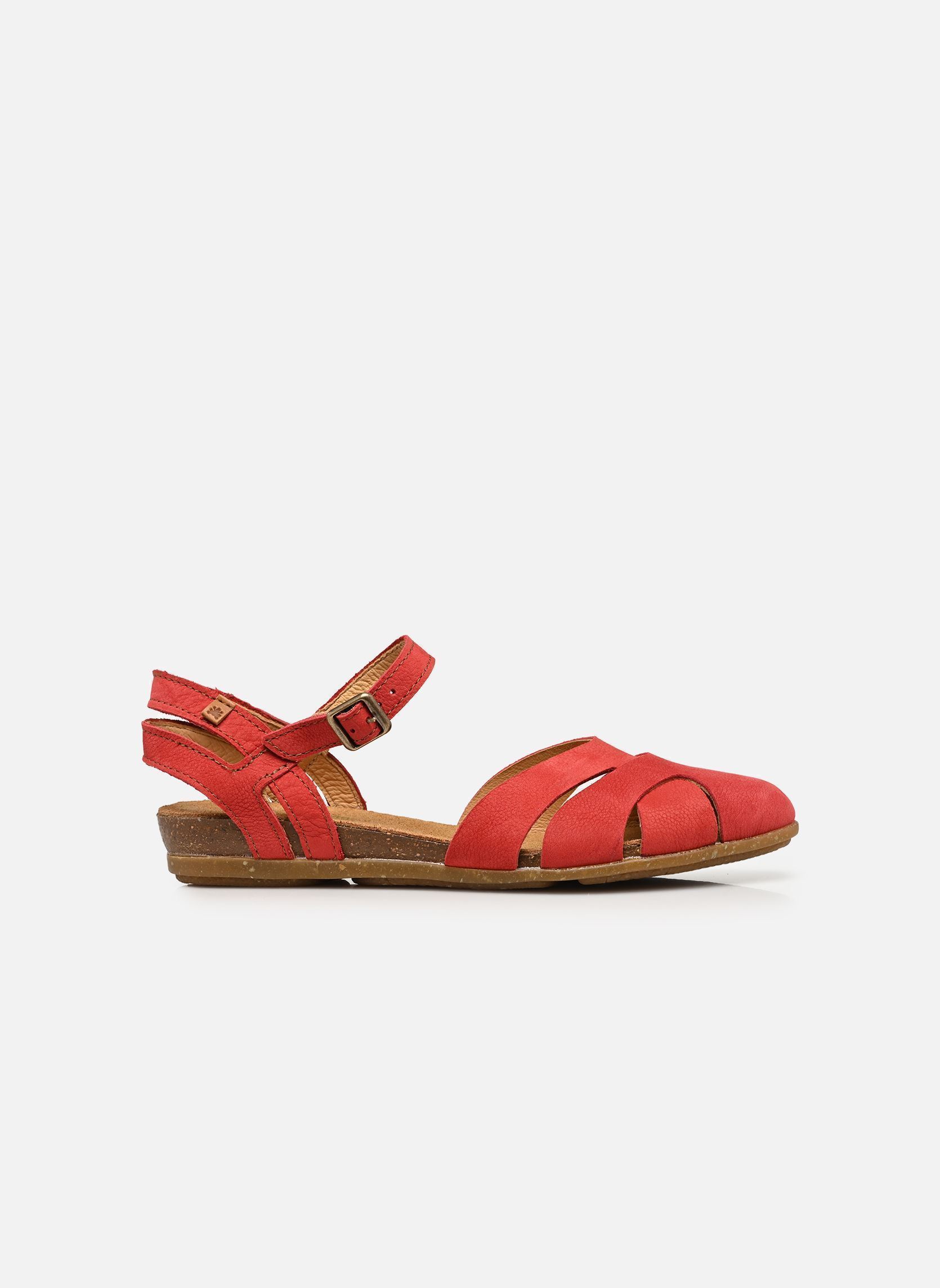 Sandales Stella N5207 femme rouge El Naturalista Sandales Stella N5207 femme rouge NOBUCK TIBET