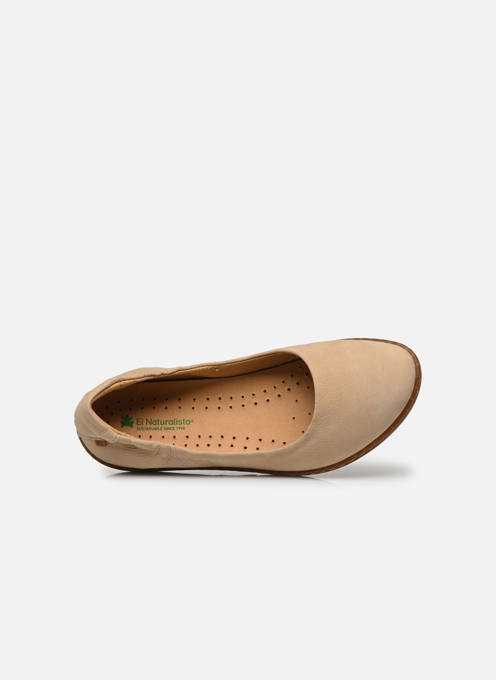 Klassische Ballerinas Coral N5300 damen weiß El Naturalista Klassische Ballerinas Coral N5300 damen weiß CREAM