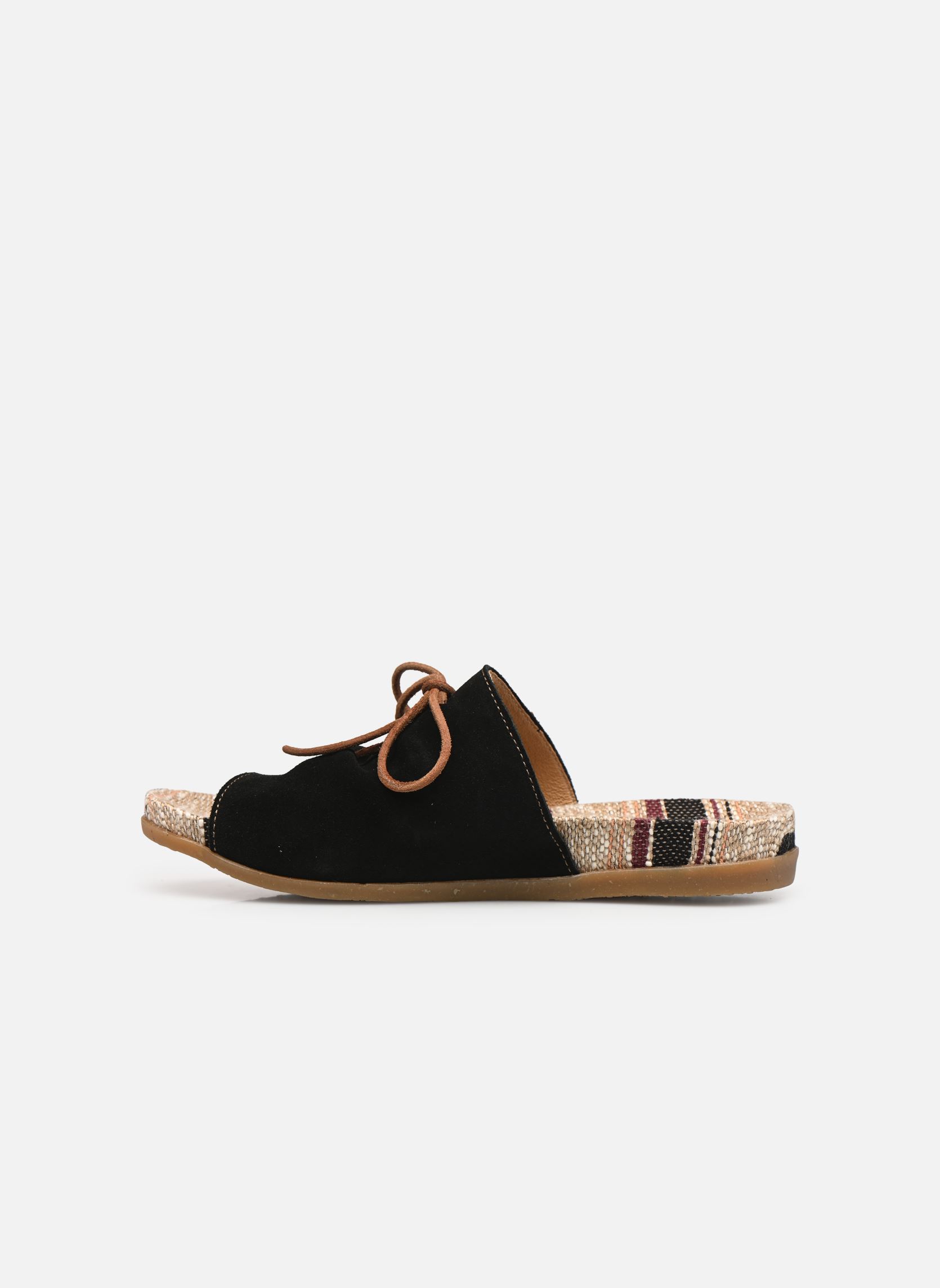Pantoletten Zumaia N5254 damen schwarz El Naturalista Pantoletten Zumaia N5254 damen schwarz LUX SUEDE BLACK