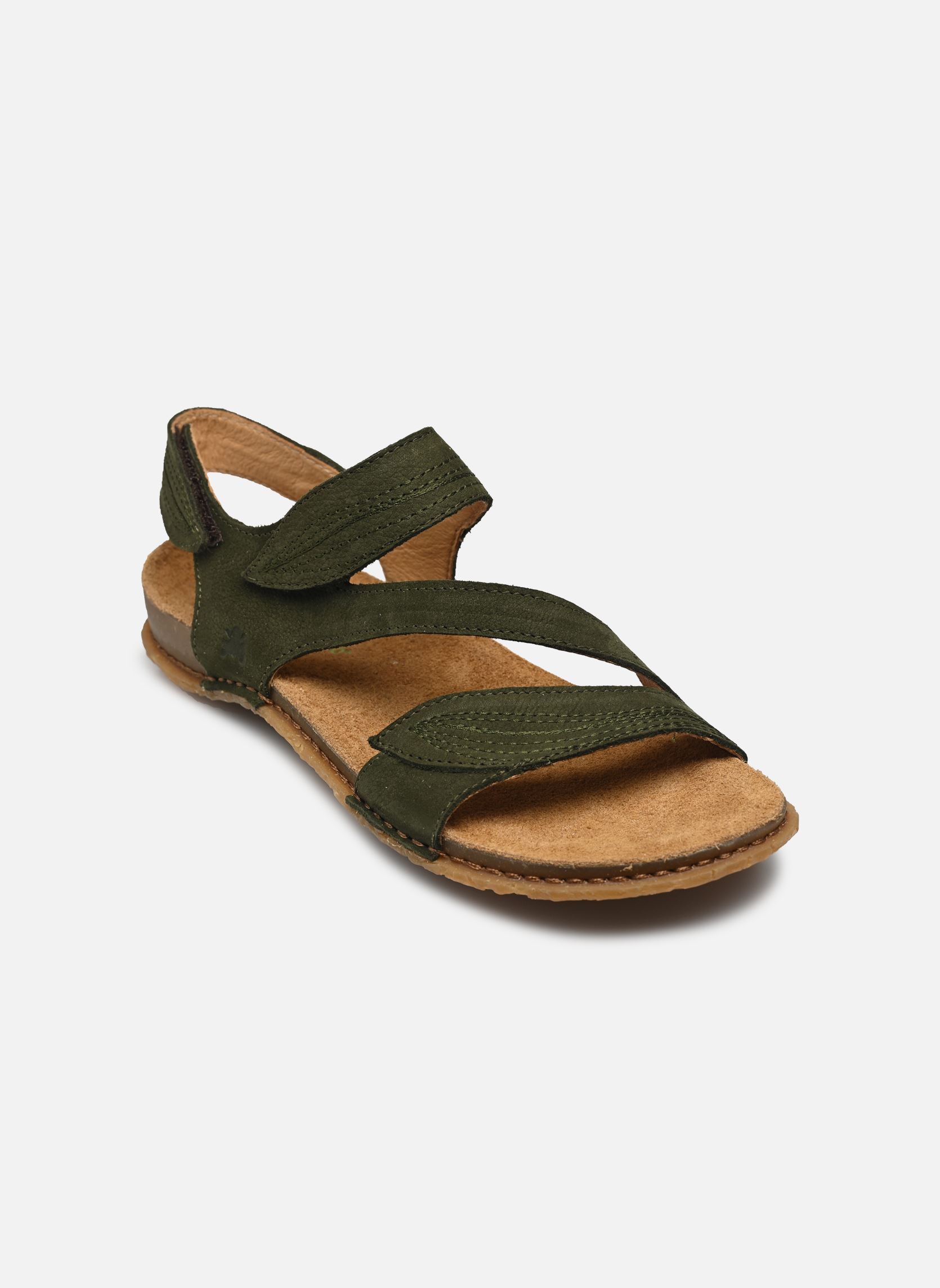 El Naturalista Sandales plates Sandales Panglao N5810 femme vert