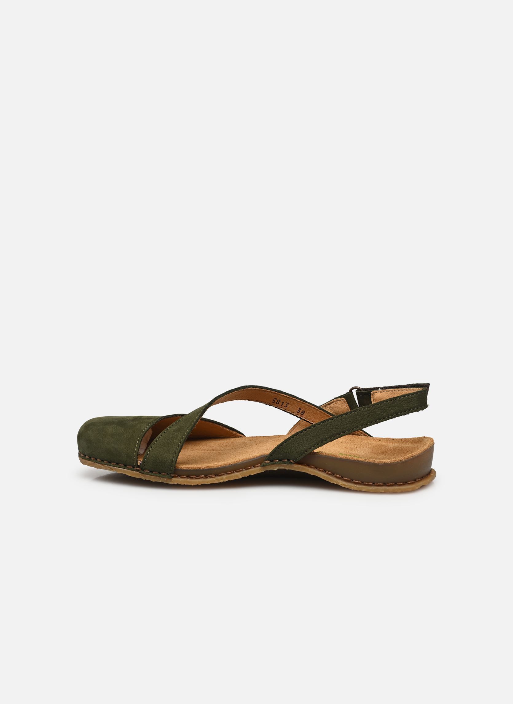 Sandales Panglao N5813 femme vert El Naturalista Sandales Panglao N5813 femme vert KAKI