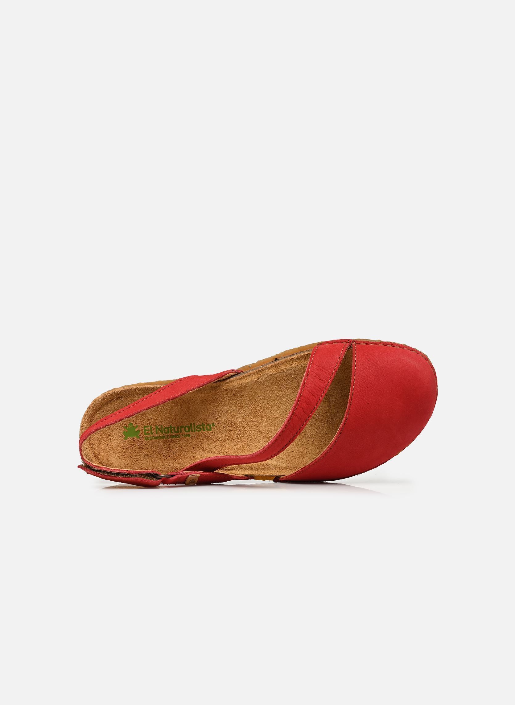 Sandalen Panglao N5813 damen rot El Naturalista Sandalen Panglao N5813 damen rot NOBUCK TIBET
