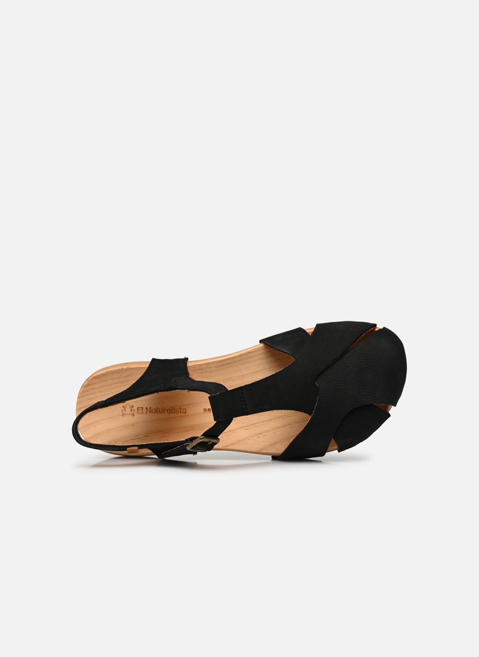 Sandales compensées et plateformes Shokunin N5832 femme noir El Naturalista Sandales compensées et plateformes Shokunin N5832 femme noir PLEASANT BLACK