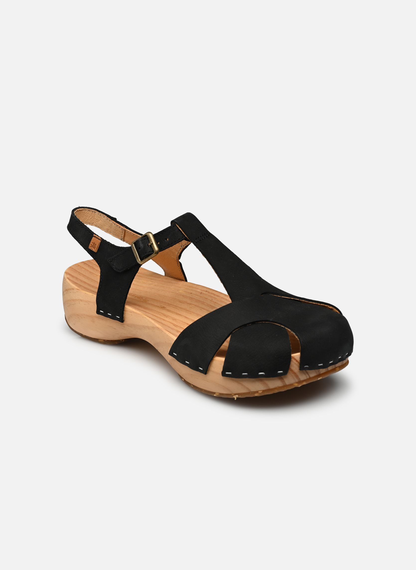 Sandales compensées et plateformes Shokunin N5832 femme noir El Naturalista Sandales compensées et plateformes Shokunin N5832 femme noir PLEASANT BLACK