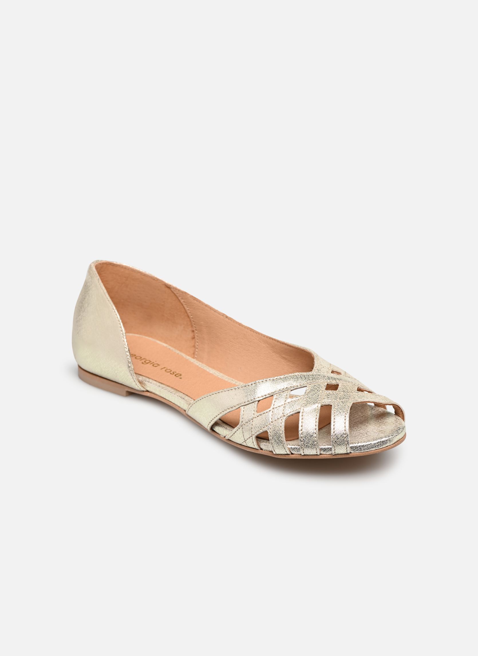 Ballerines classiques Ciminita femme or et bronze Georgia Rose Ballerines classiques Ciminita femme or et bronze DORÉ