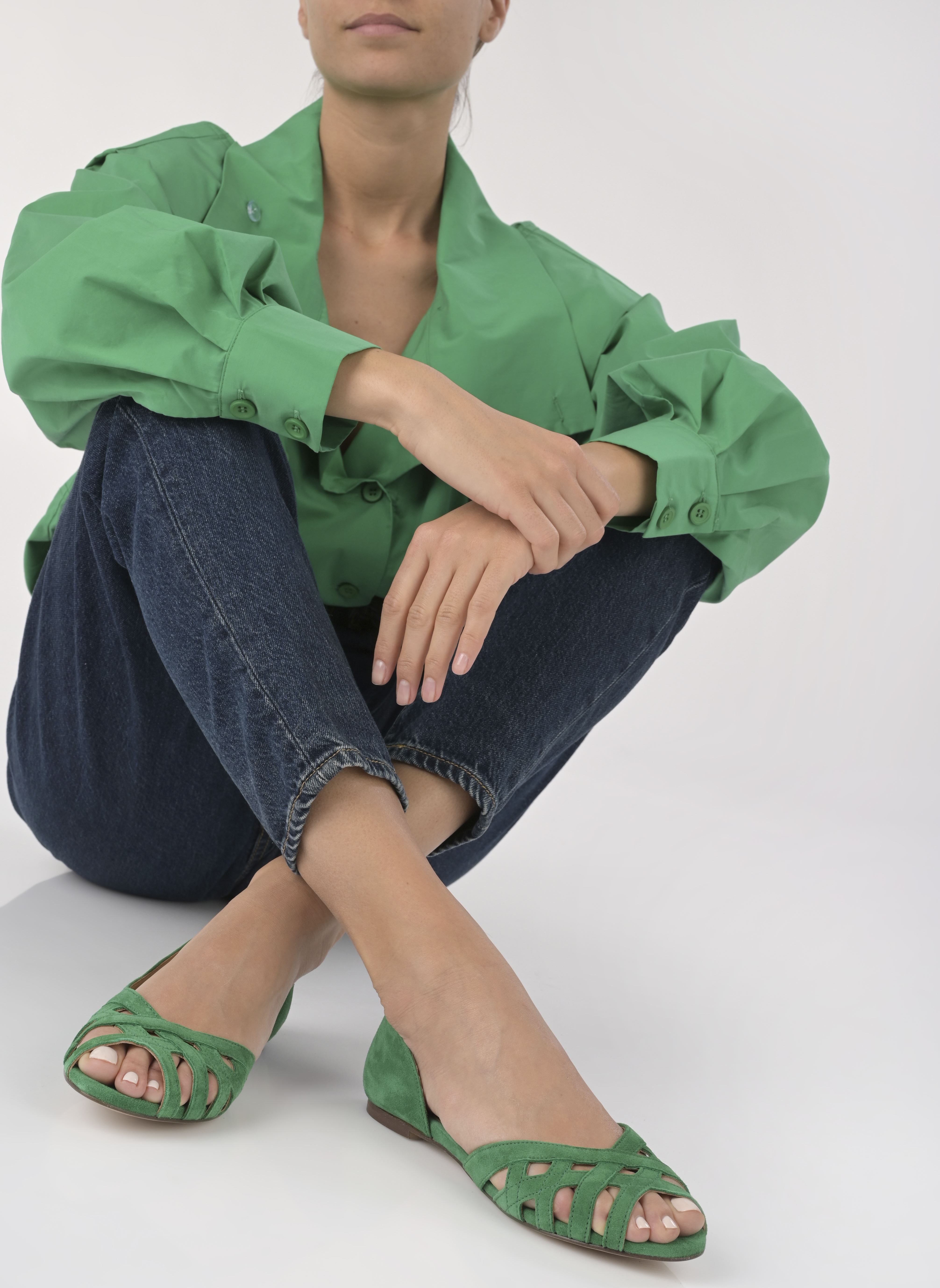 Bailarinas clásicas Ciminita mujer verde Georgia Rose Bailarinas clásicas Ciminita mujer verde VERT