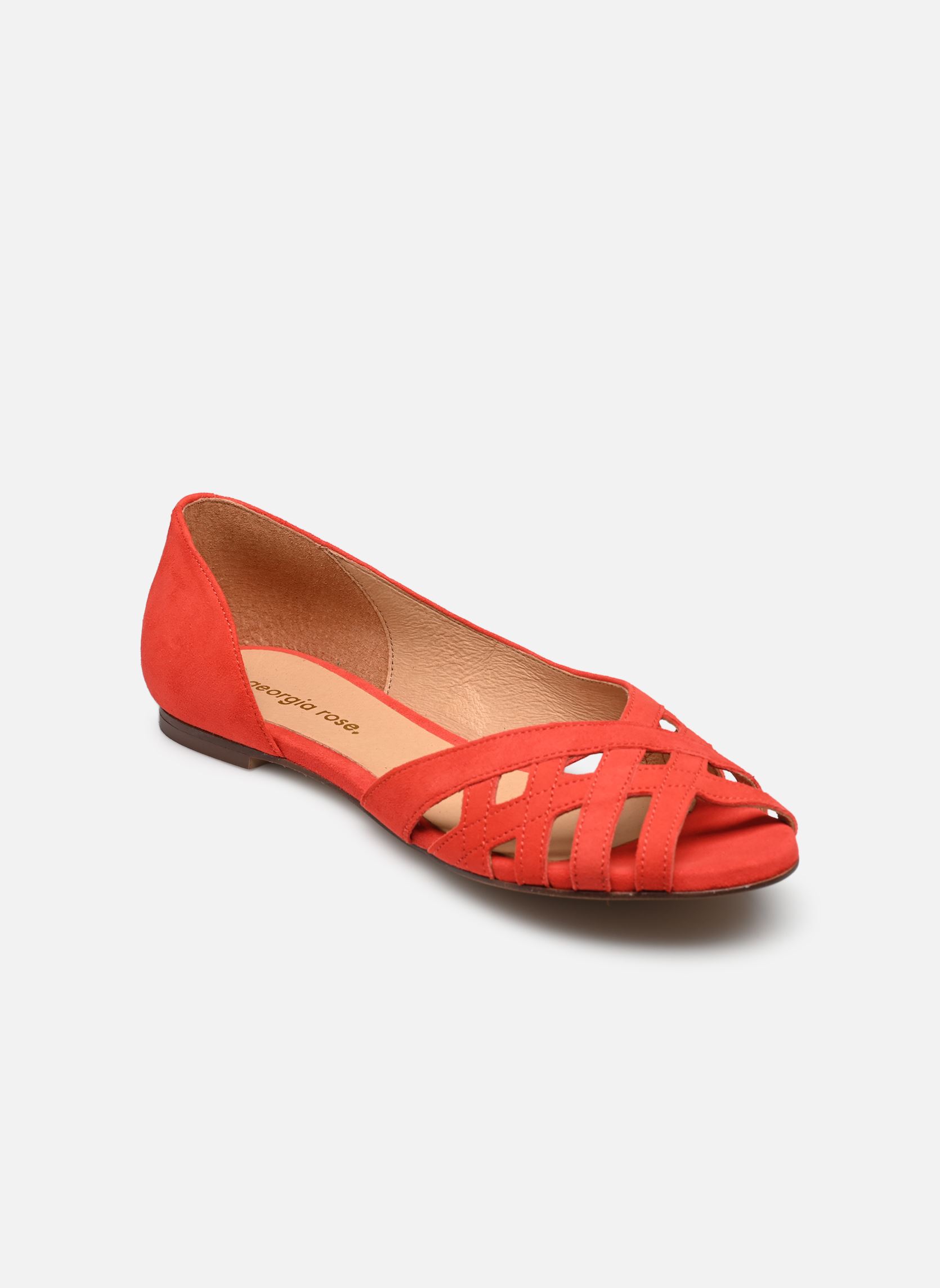 Ballerine classiche Ciminita donna rosso Georgia Rose Ballerine classiche Ciminita donna rosso CORAIL