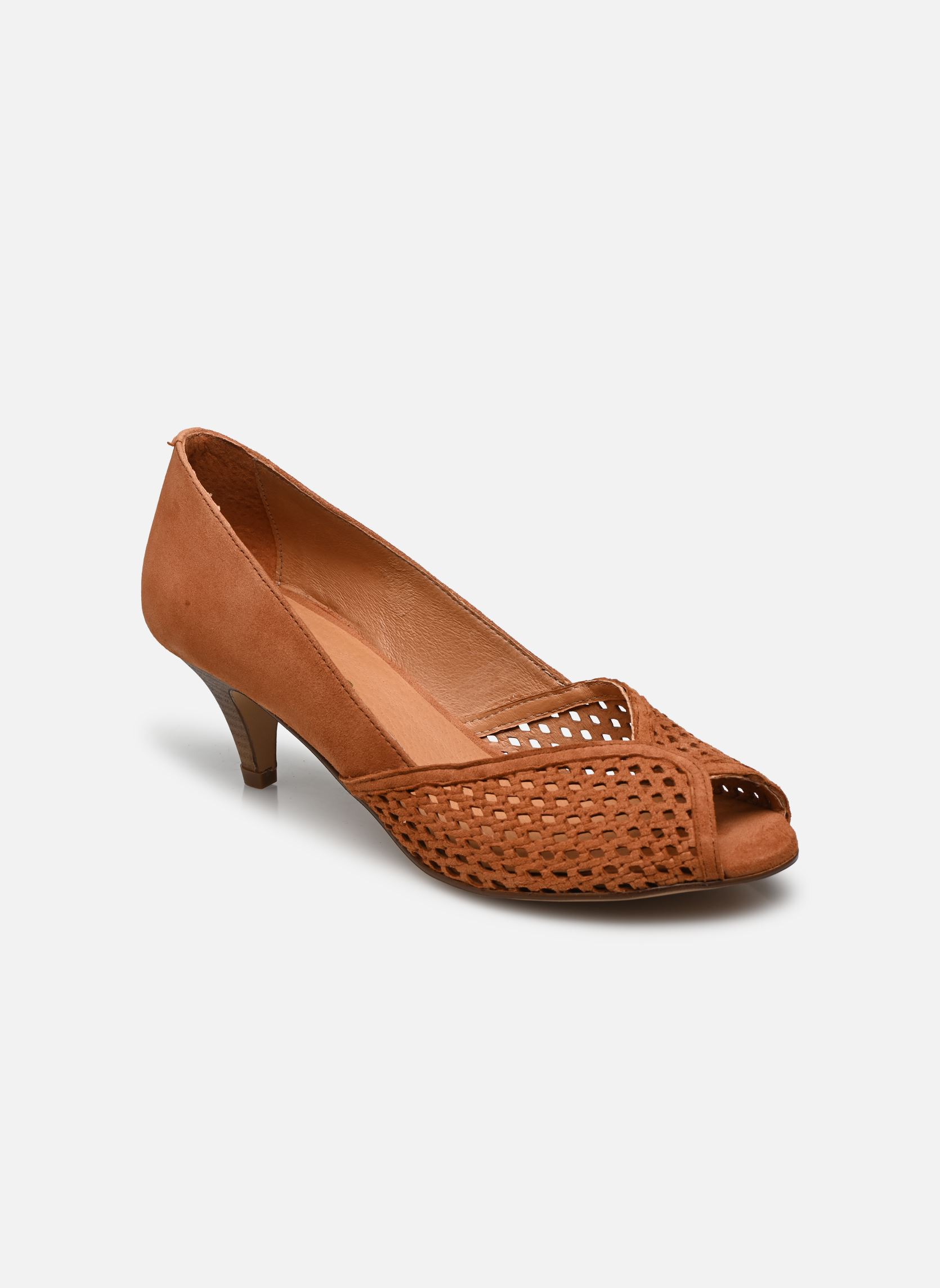 Escarpins ouverts à bout pointu - Beige - Femme - 10.00
