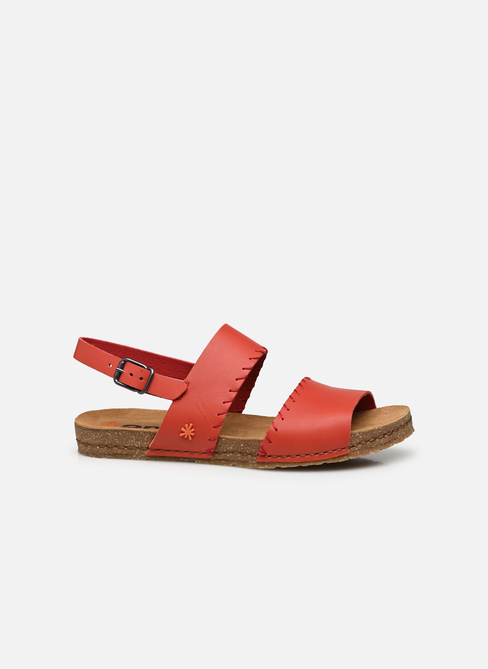 Sandales Creta 388 femme rouge Art Sandales Creta 388 femme rouge Grenadine