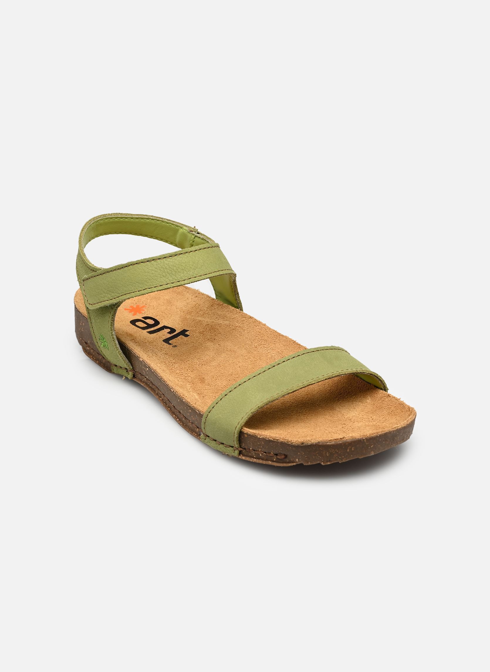 ART 1119 I Breathe, damessandalen, Nappa Brown, 37 EU