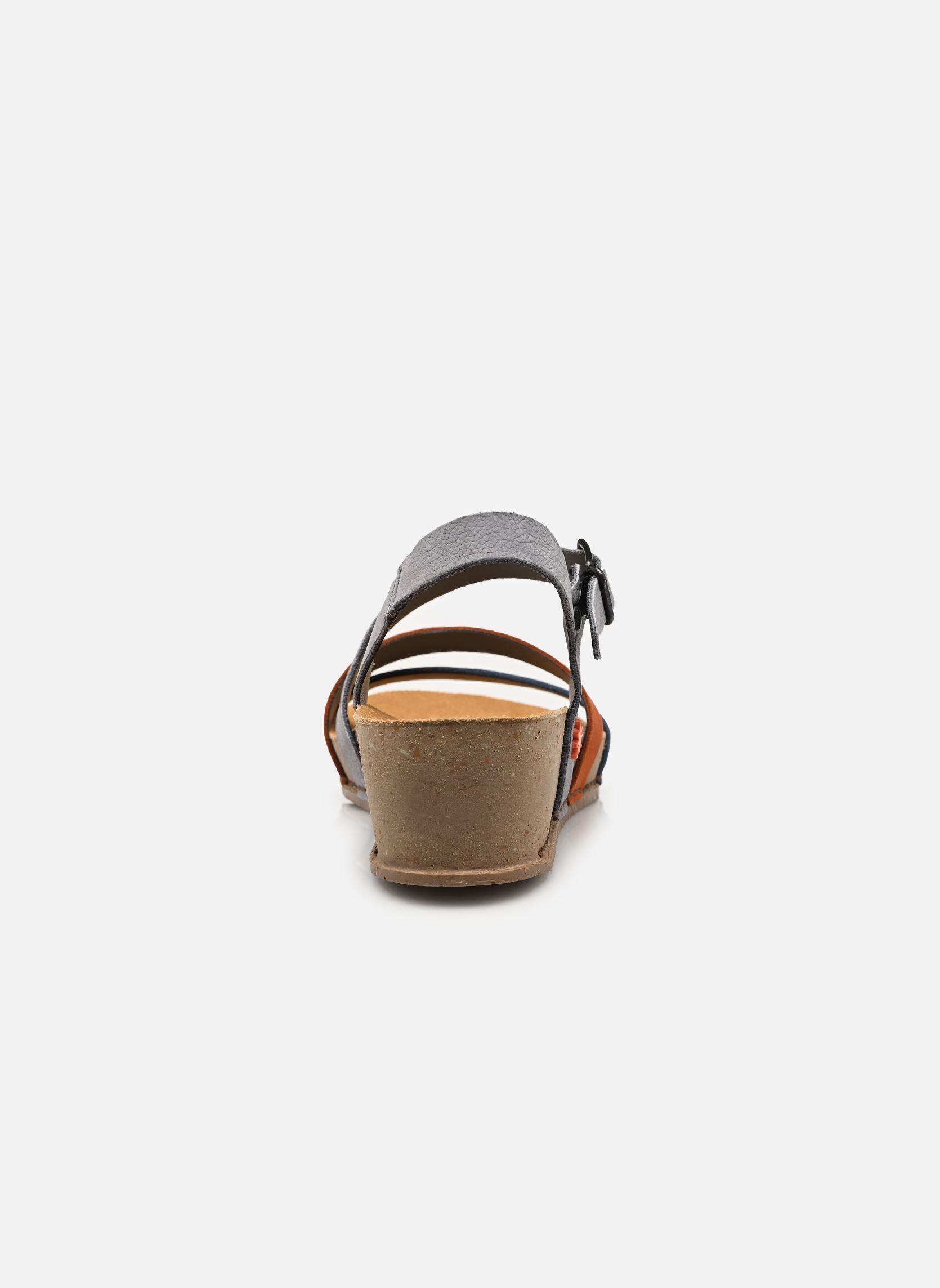 Sandales compensées et plateformes I Live 1930 femme multicolore Art Sandales compensées et plateformes I Live 1930 femme multicolore DENIM-DARK ORANGE