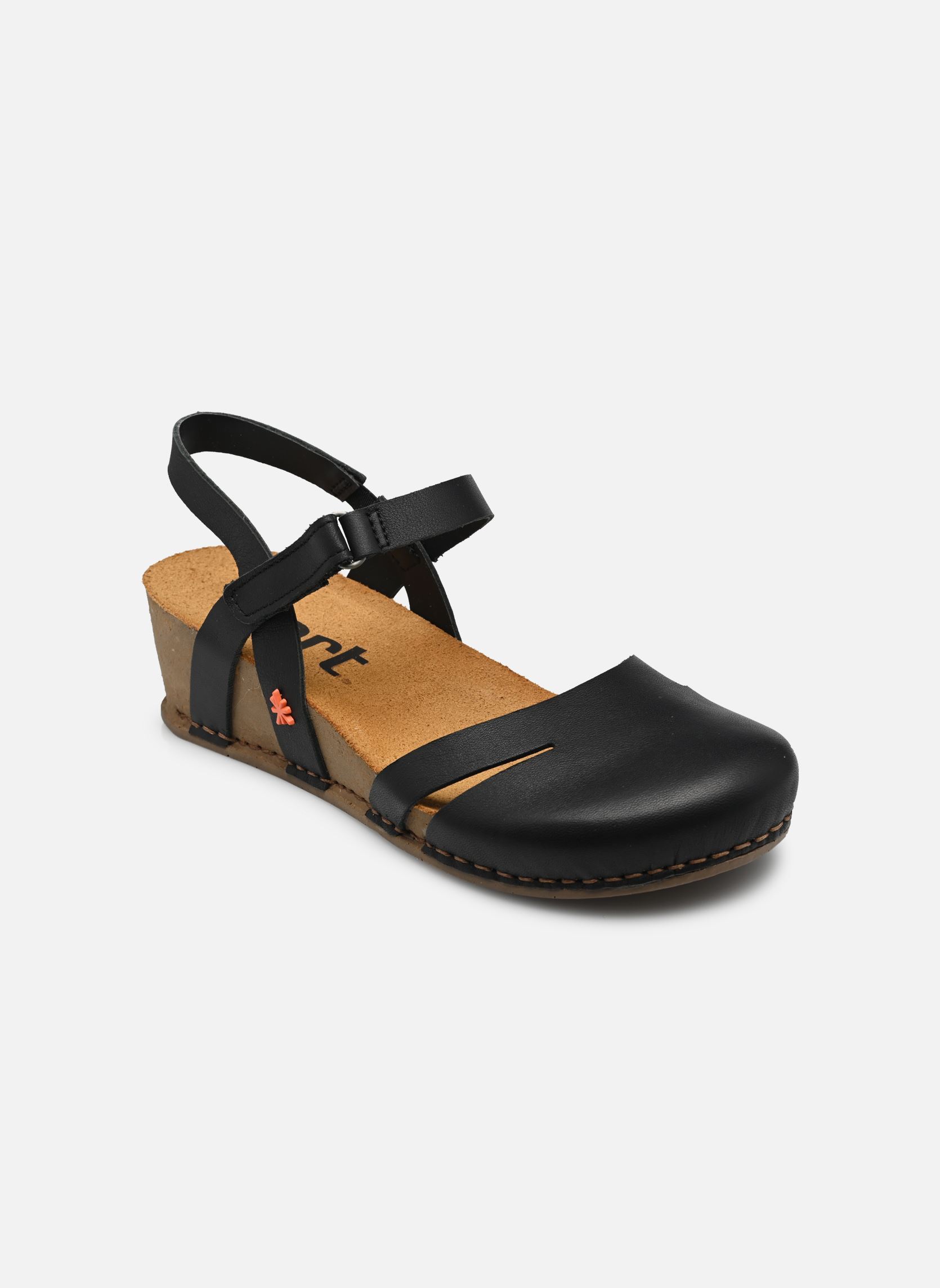 Sandalen met sleehak en plateau I Live 1931 dames zwart Art Sandalen met sleehak en plateau I Live 1931 dames zwart Black 2